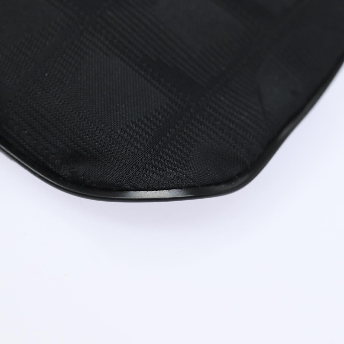 CHANEL New Travel Line Pouch Nylon Black CC ac3133