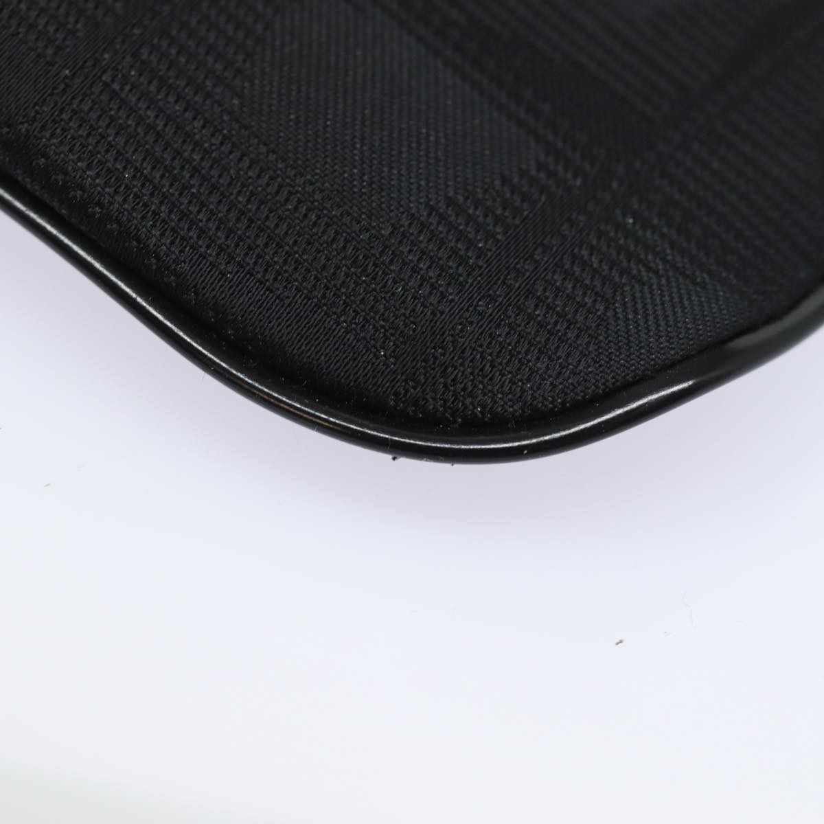 CHANEL New Travel Line Pouch Nylon Black CC ac3133