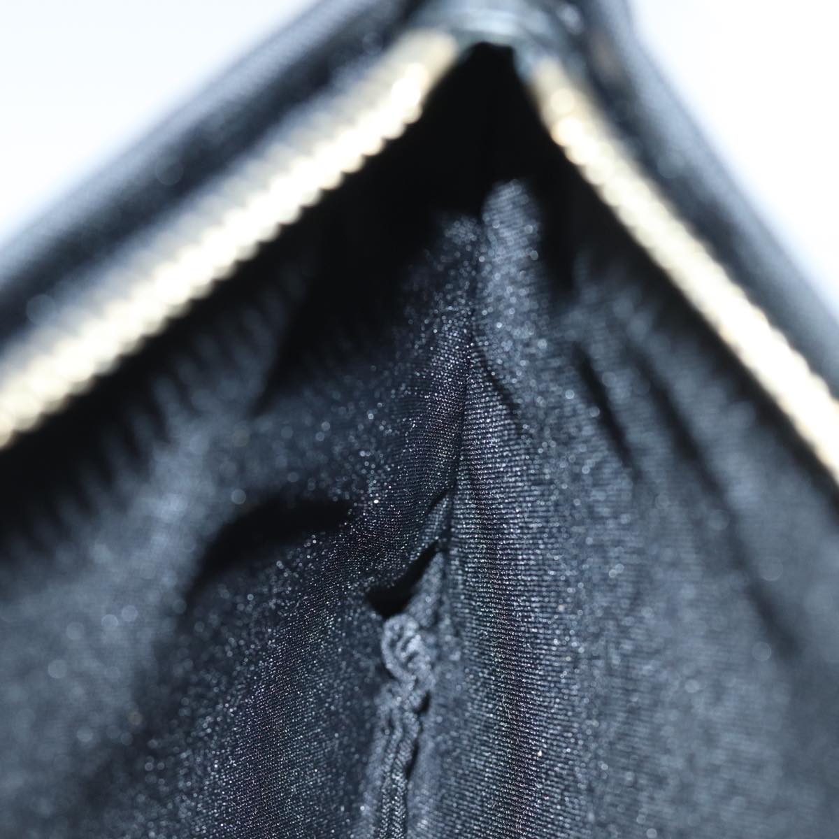 CHANEL New Travel Line Pouch Nylon Black CC ac3133