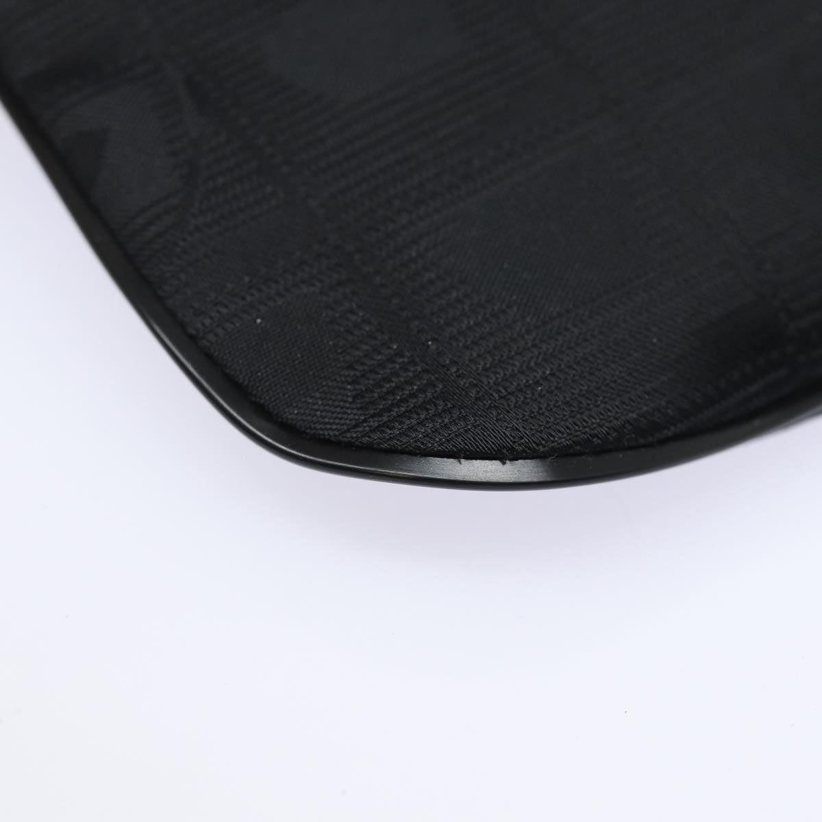 CHANEL New Travel Line Pouch Nylon Black CC ac3133