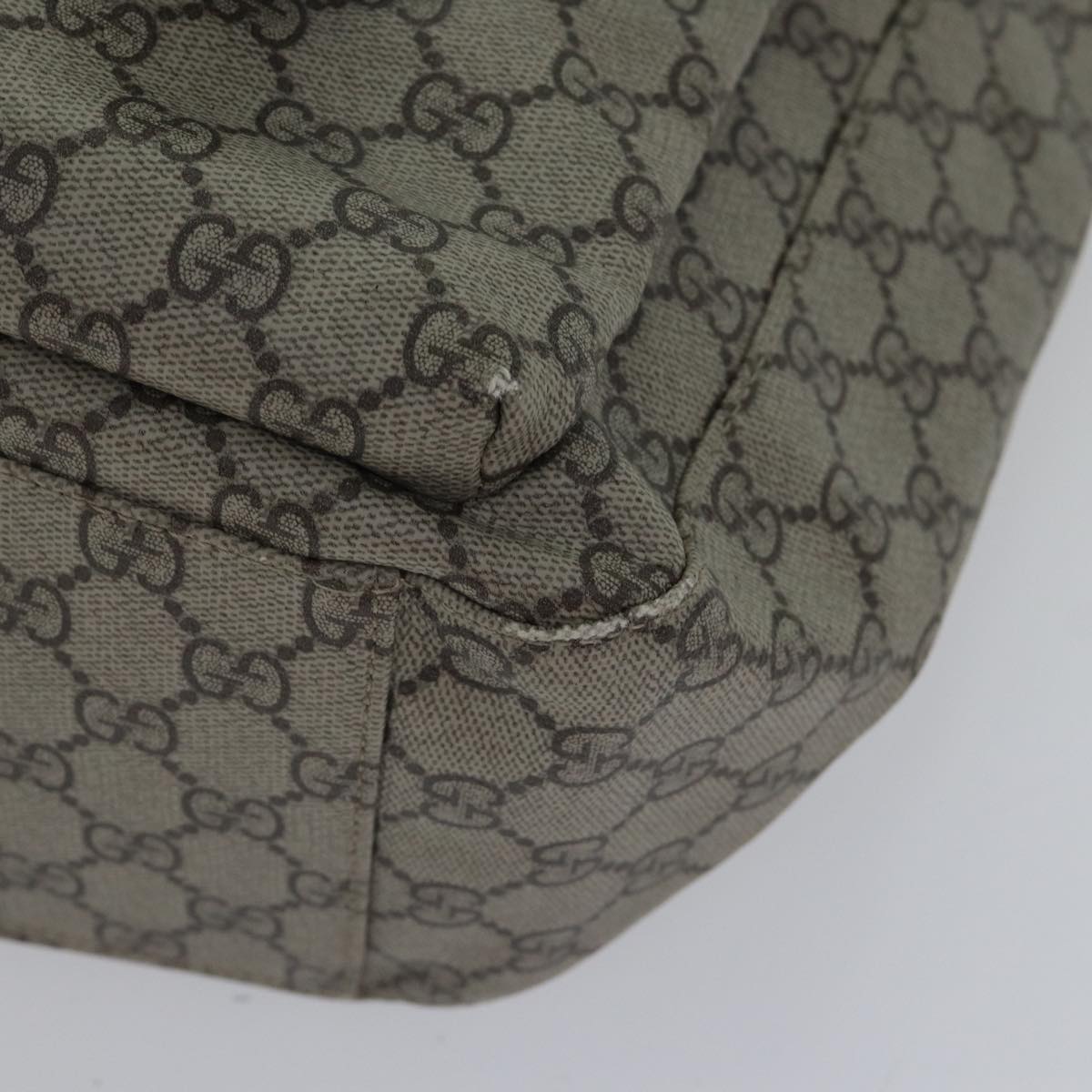 GUCCI GG Canvas Tote Bag Coated Canvas Beige ac3262