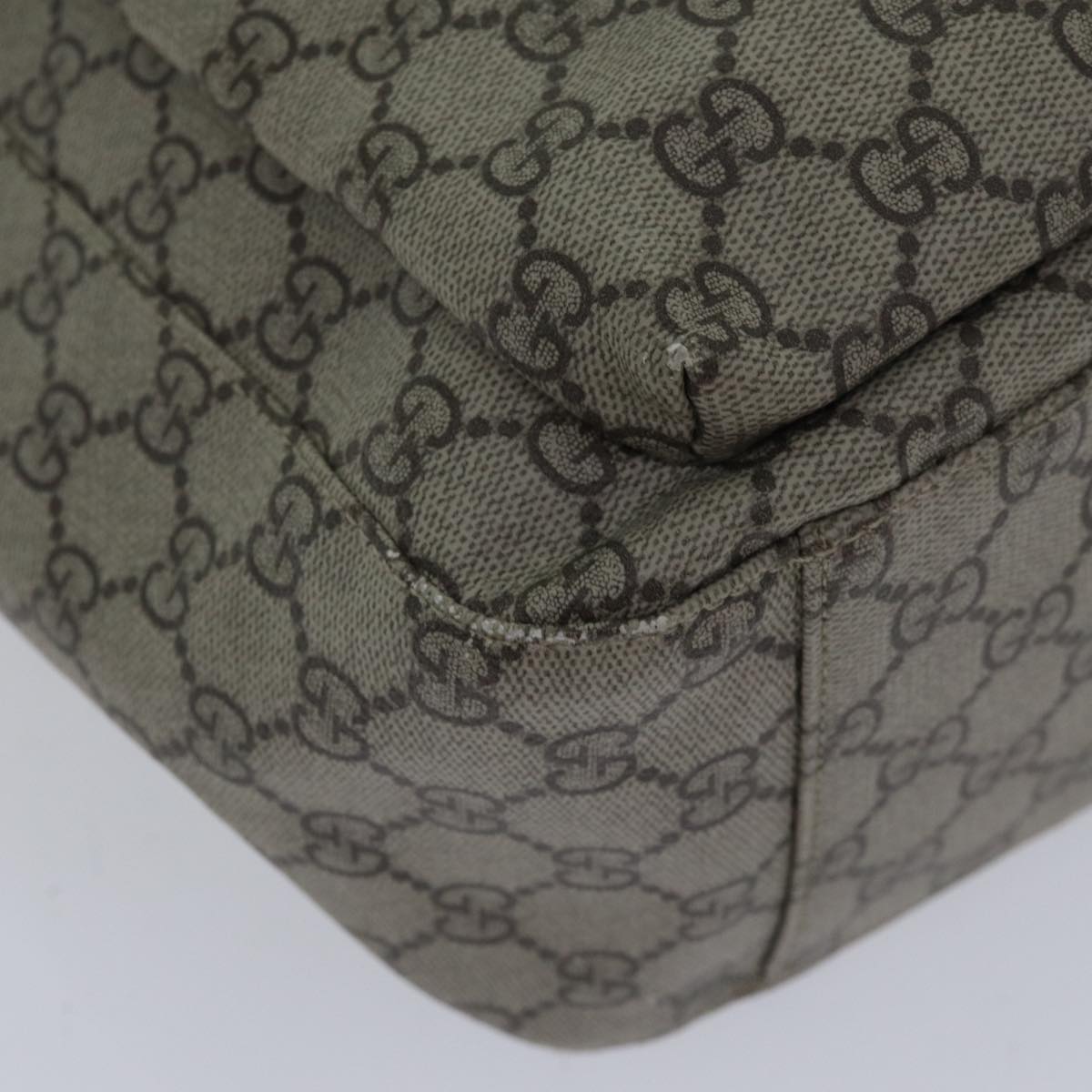 GUCCI GG Canvas Tote Bag Coated Canvas Beige ac3262