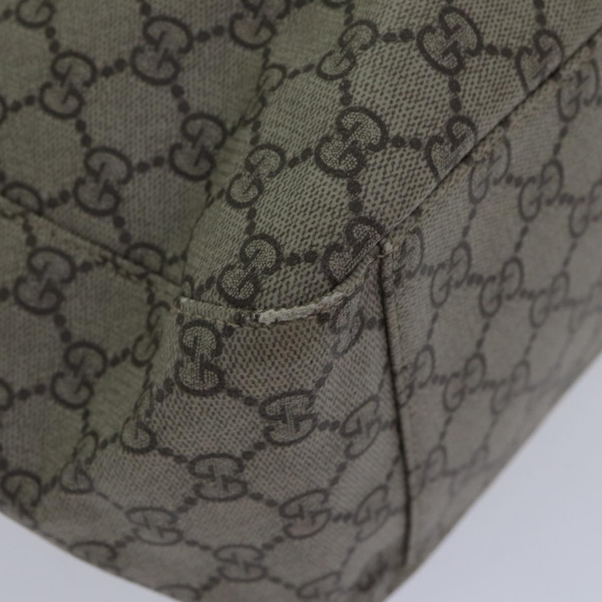 GUCCI GG Canvas Tote Bag Coated Canvas Beige ac3262