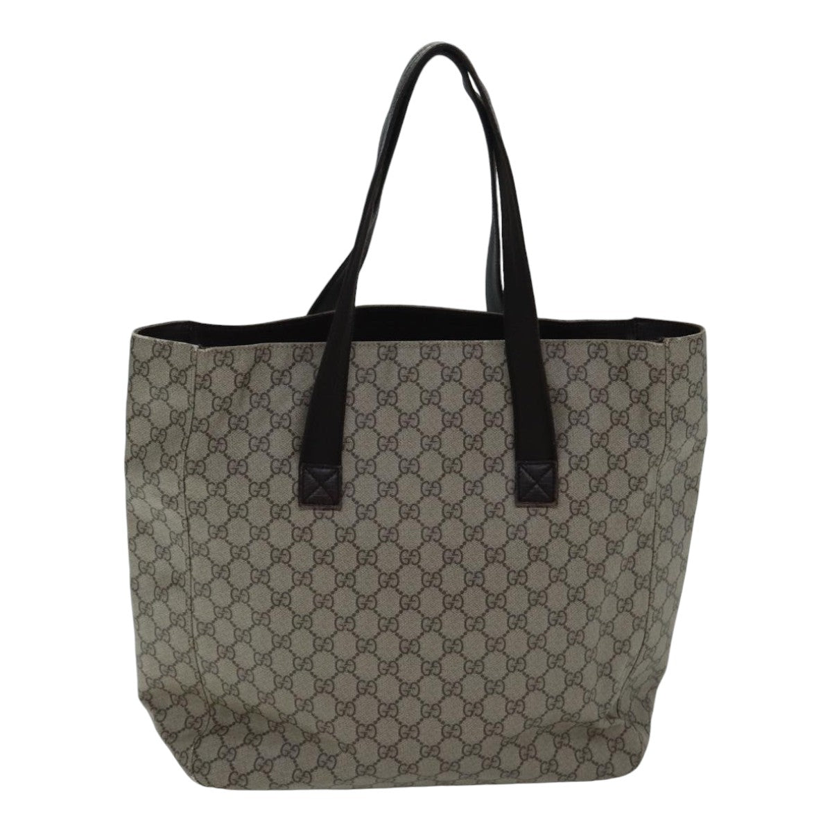 GUCCI GG Canvas Tote Bag Coated Canvas Beige ac3262
