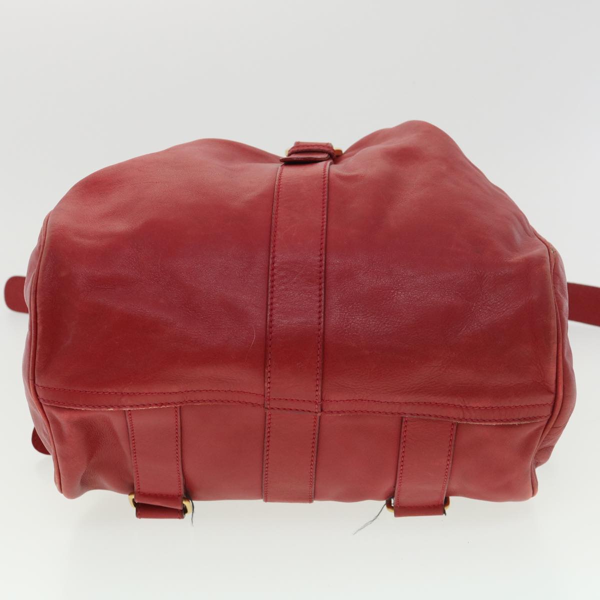 GUCCI Backpack Leather Red 003580008 am4132