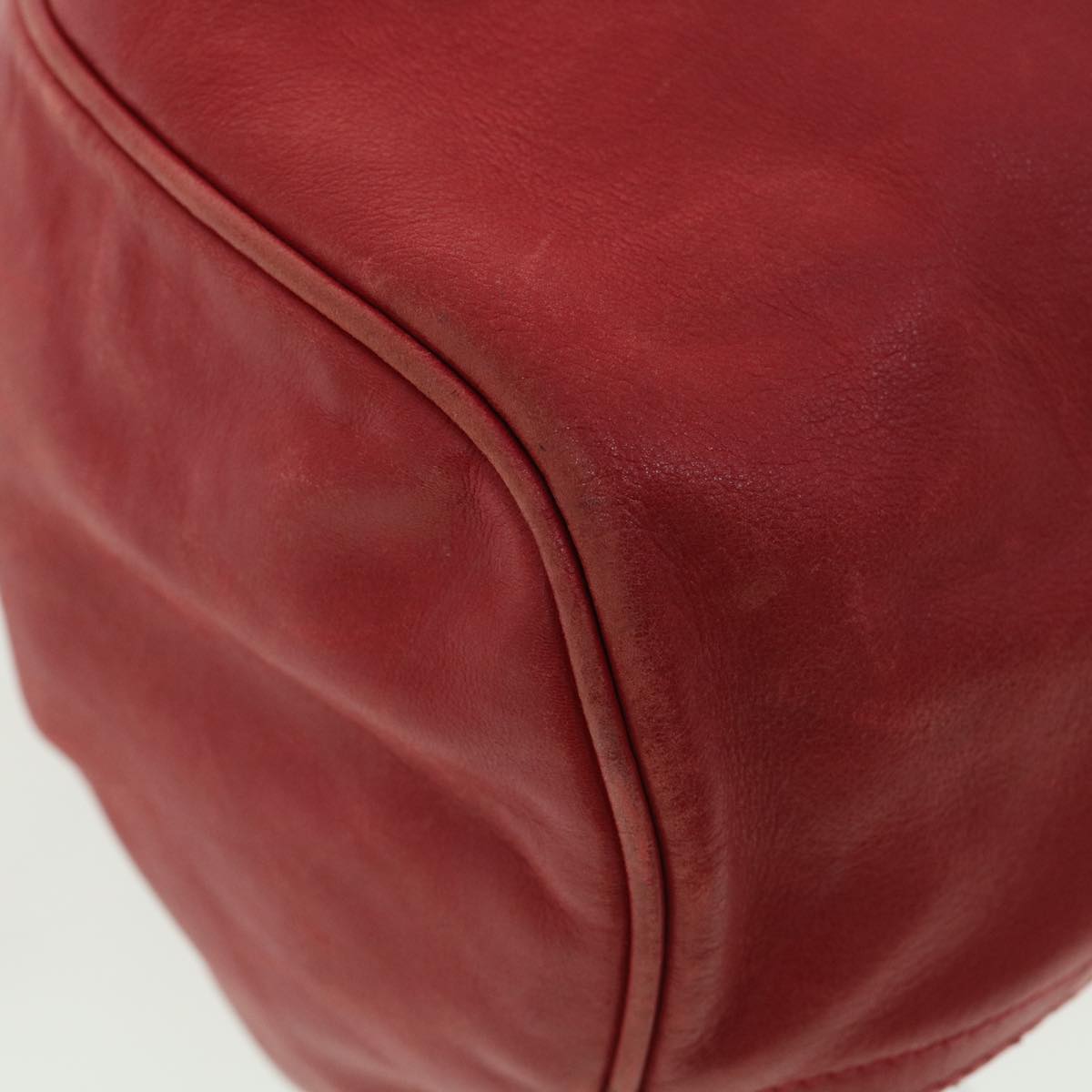 GUCCI Backpack Leather Red 003580008 am4132