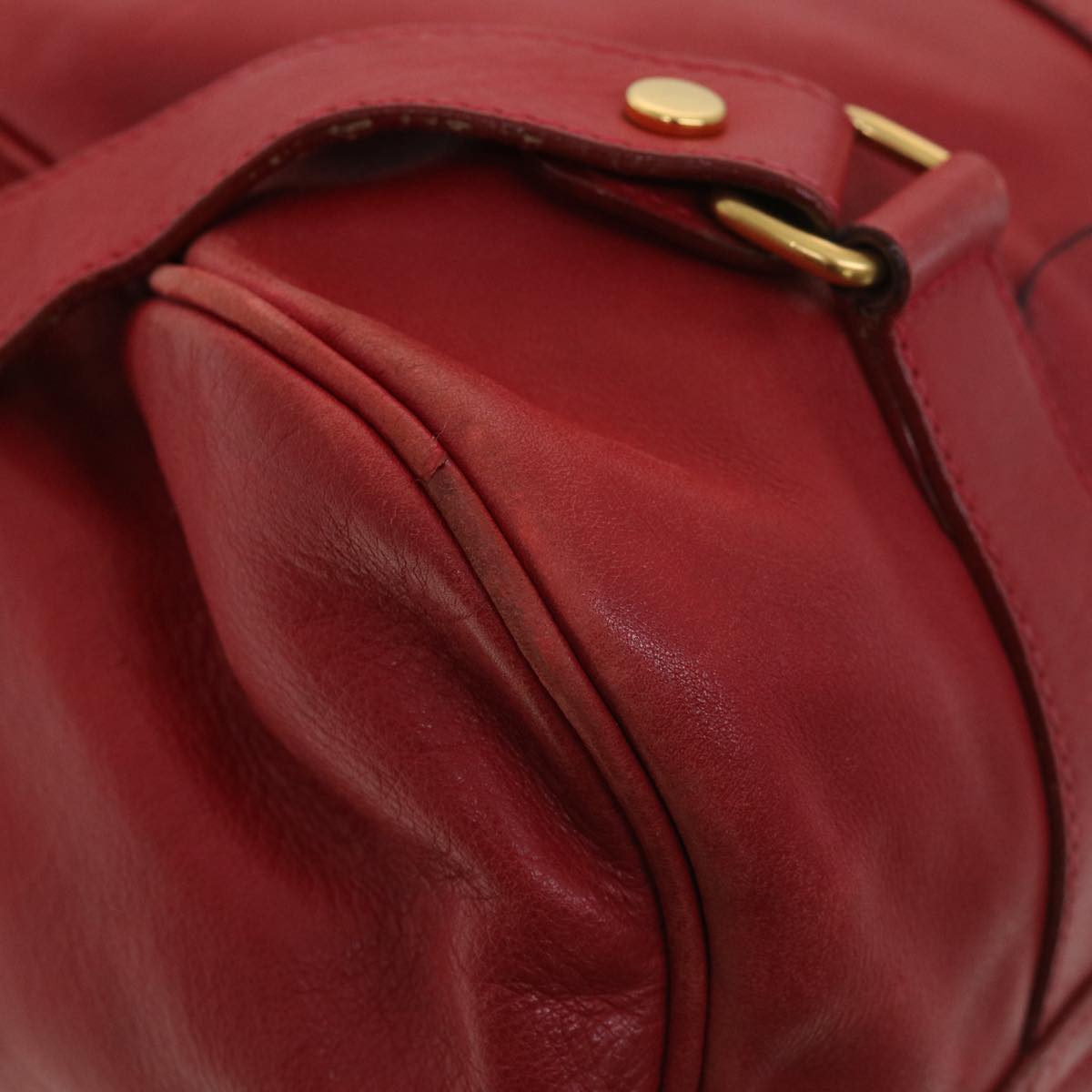 GUCCI Backpack Leather Red 003580008 am4132