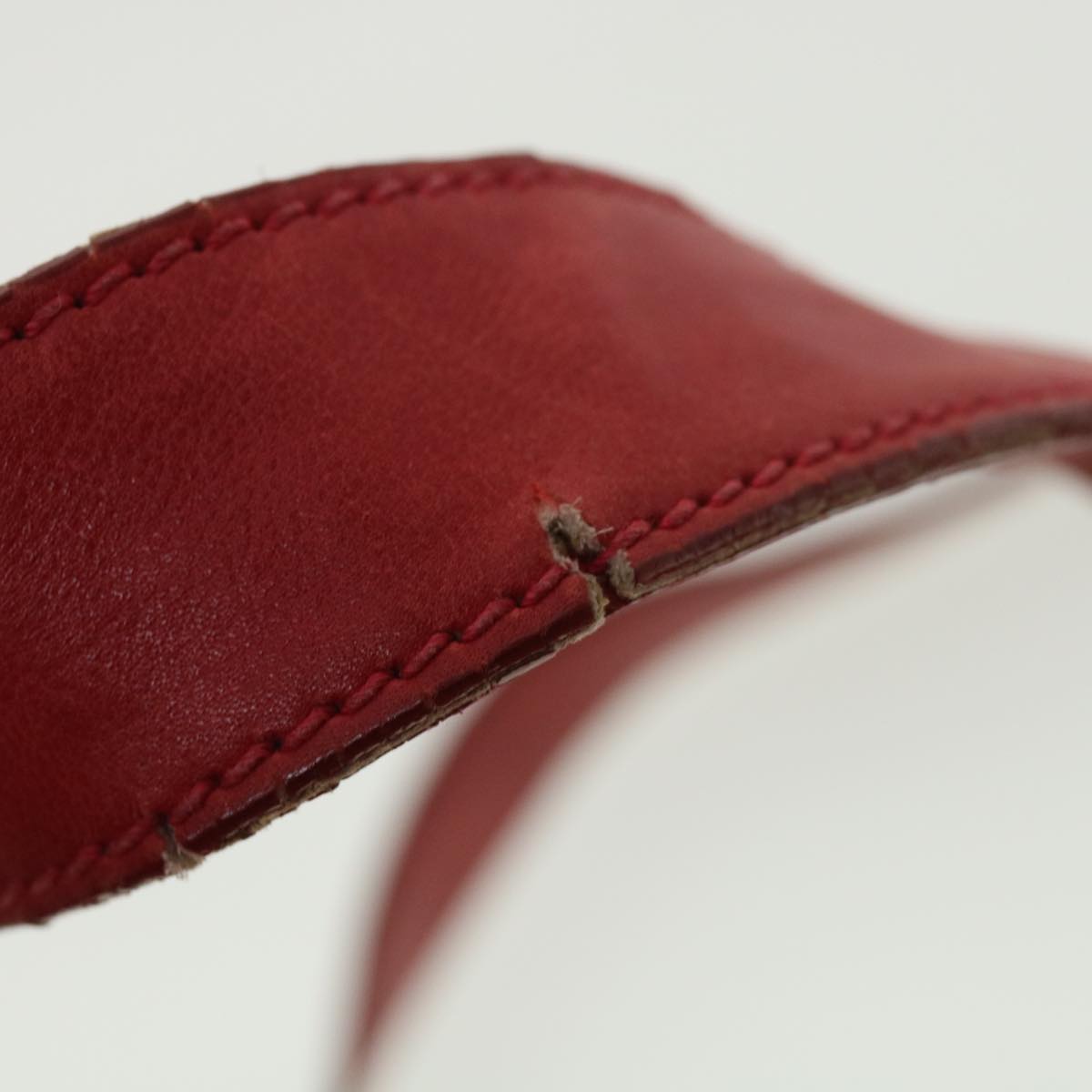 GUCCI Backpack Leather Red 003580008 am4132