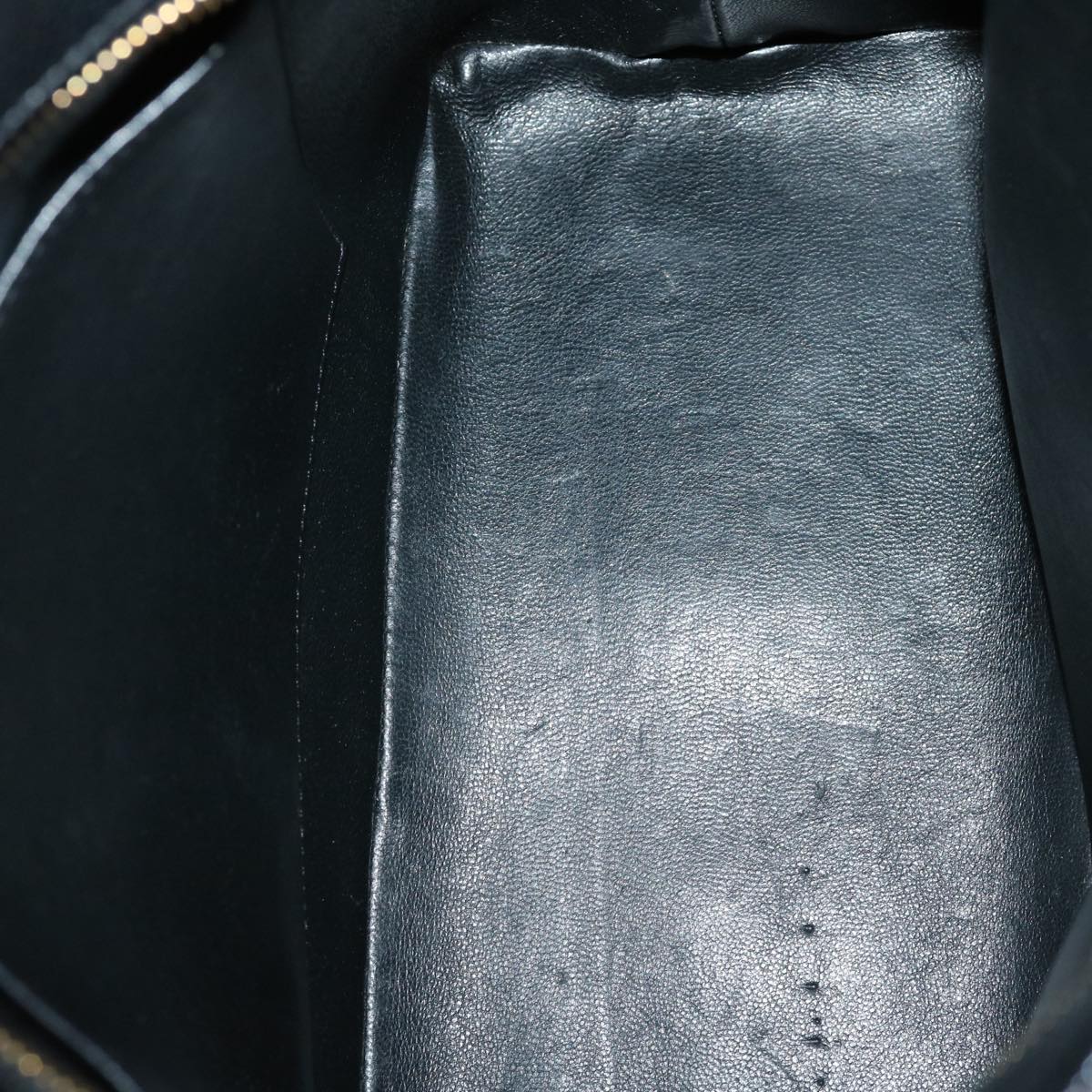 CHANEL Tote Bag Caviar Skin Black CC am4270A