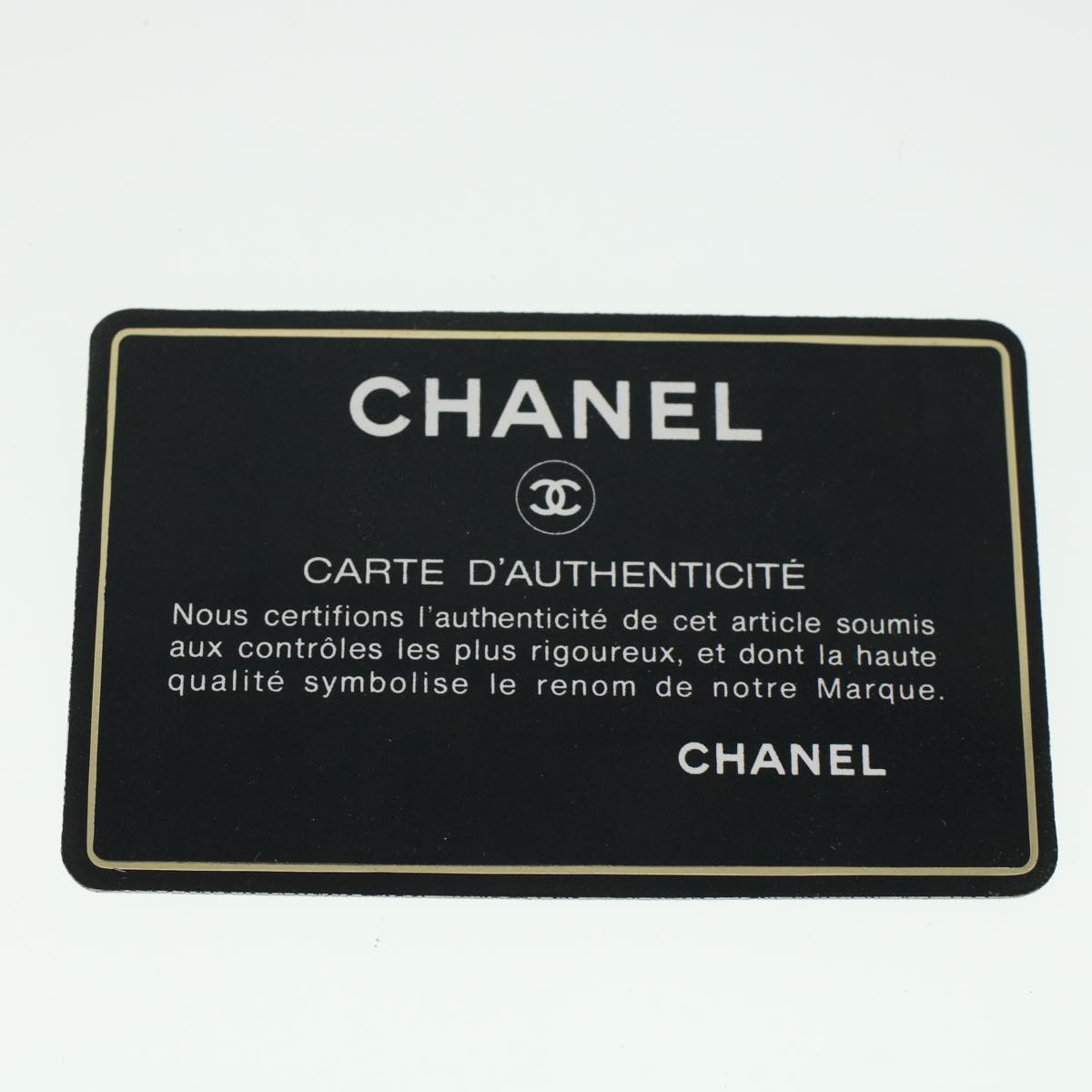 CHANEL Matelasse Turn Lock Chain Shoulder Bag Lamb Skin Black CC am4542