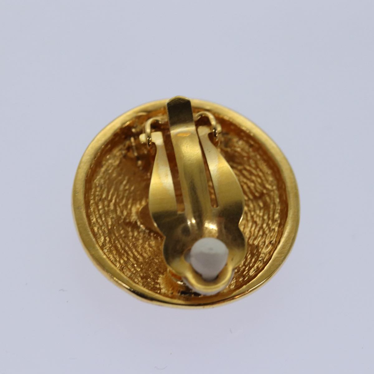 CHANEL COCO Mark Earring metal Gold CC am6613