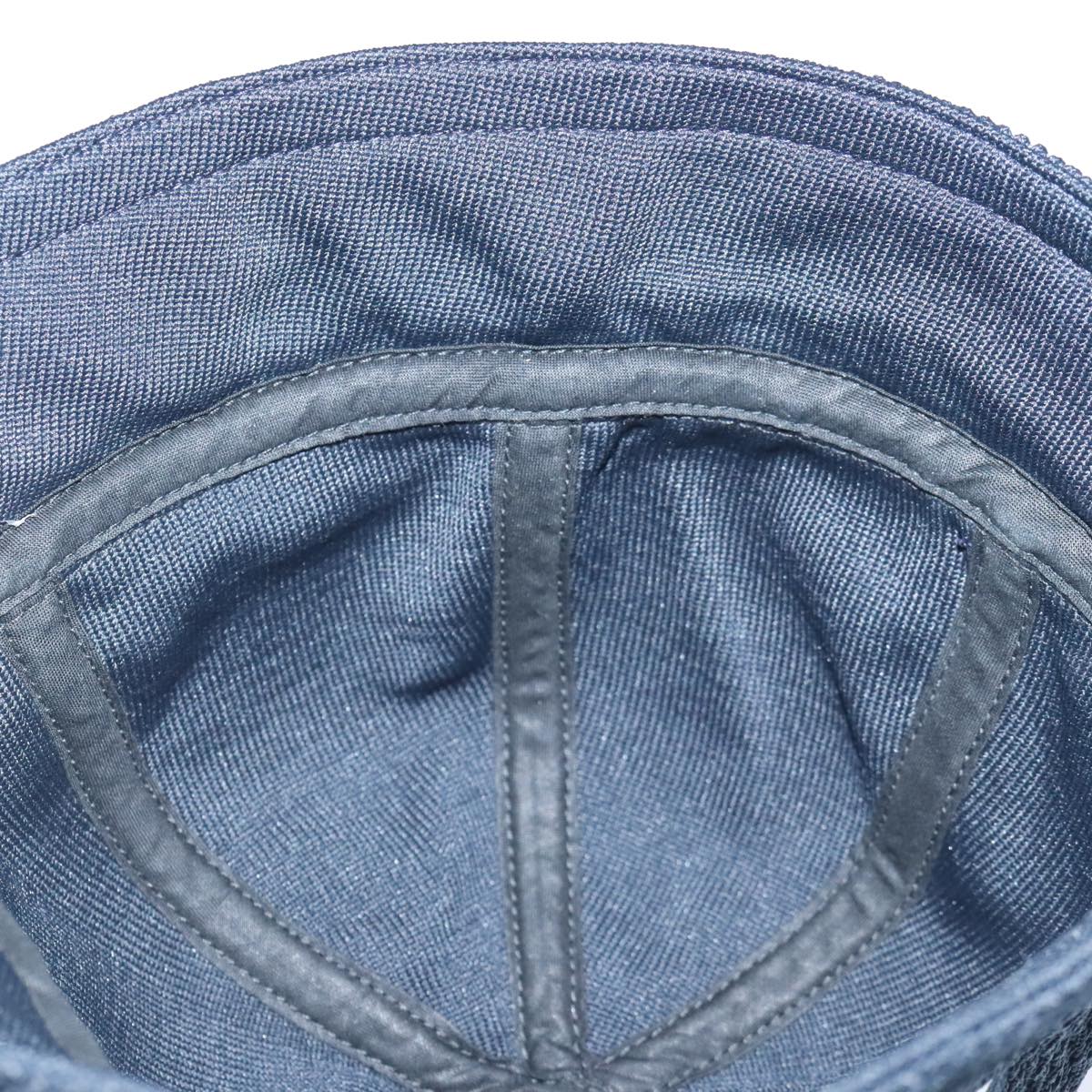 CHANEL Sports Line Hat cotton Black CC am6872