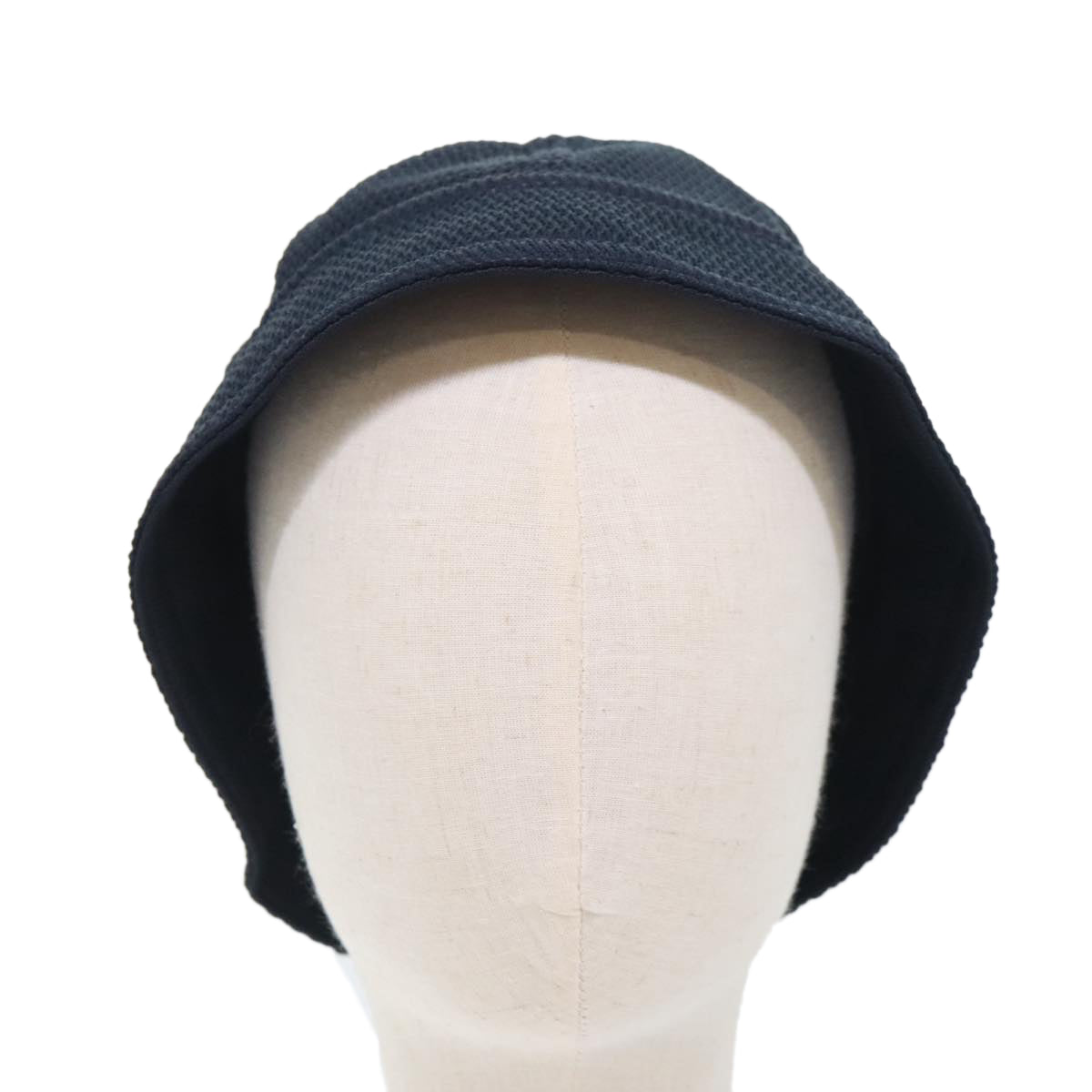 CHANEL Sports Line Hat cotton Black CC am6872