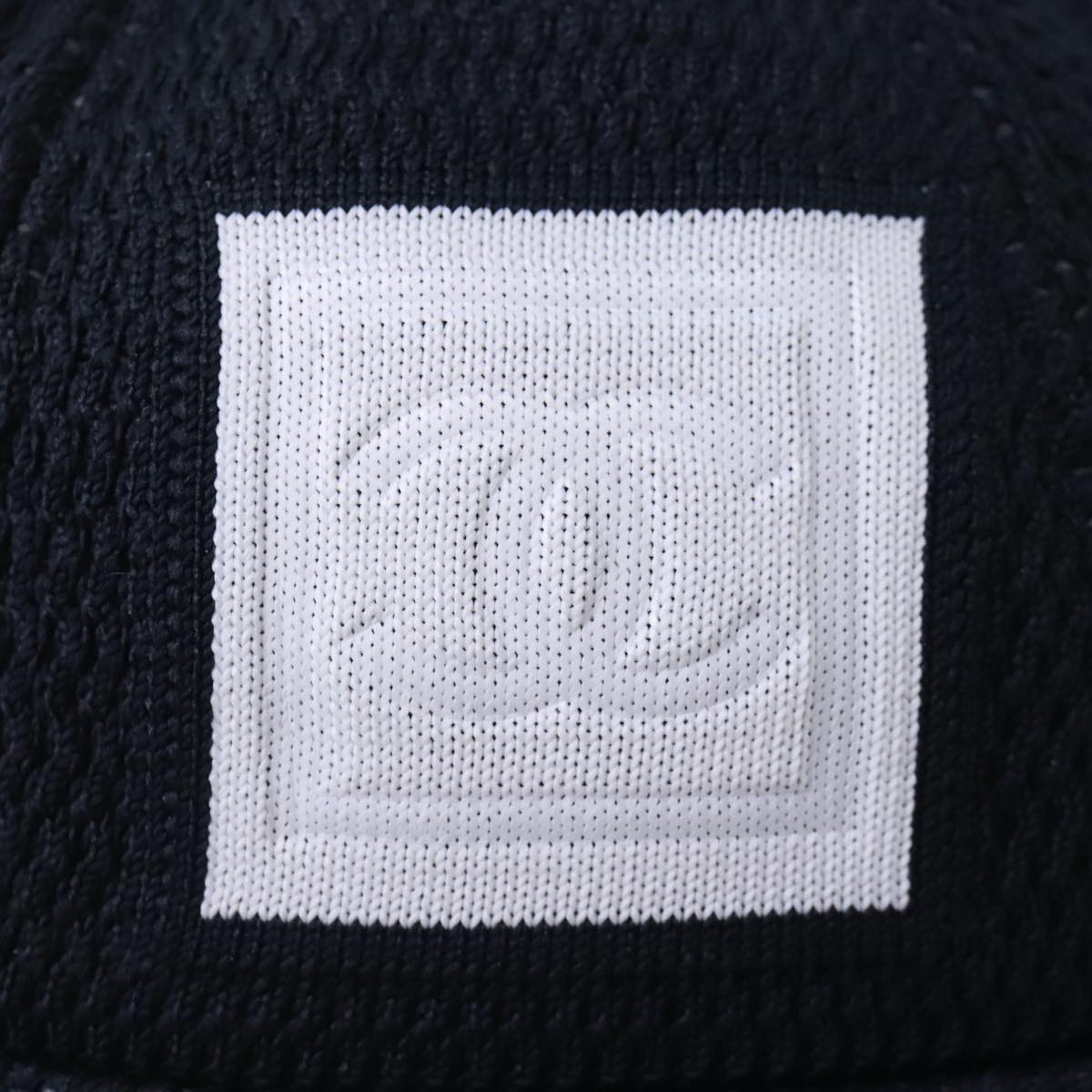 CHANEL Sports Line Hat cotton Black CC am6872
