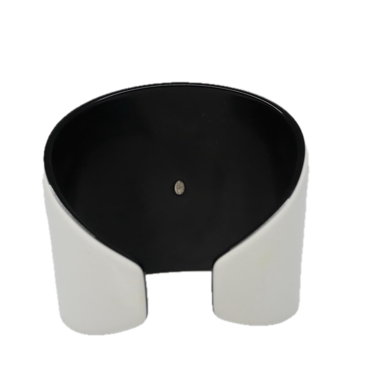 CHANEL Bangle COCO Mark plastic White Black CC am7441