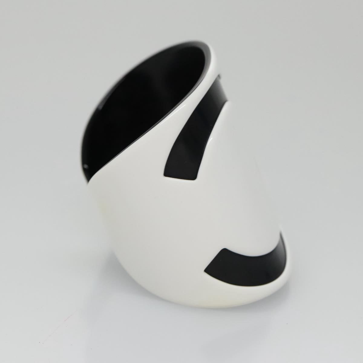 CHANEL Bangle COCO Mark plastic White Black CC am7441