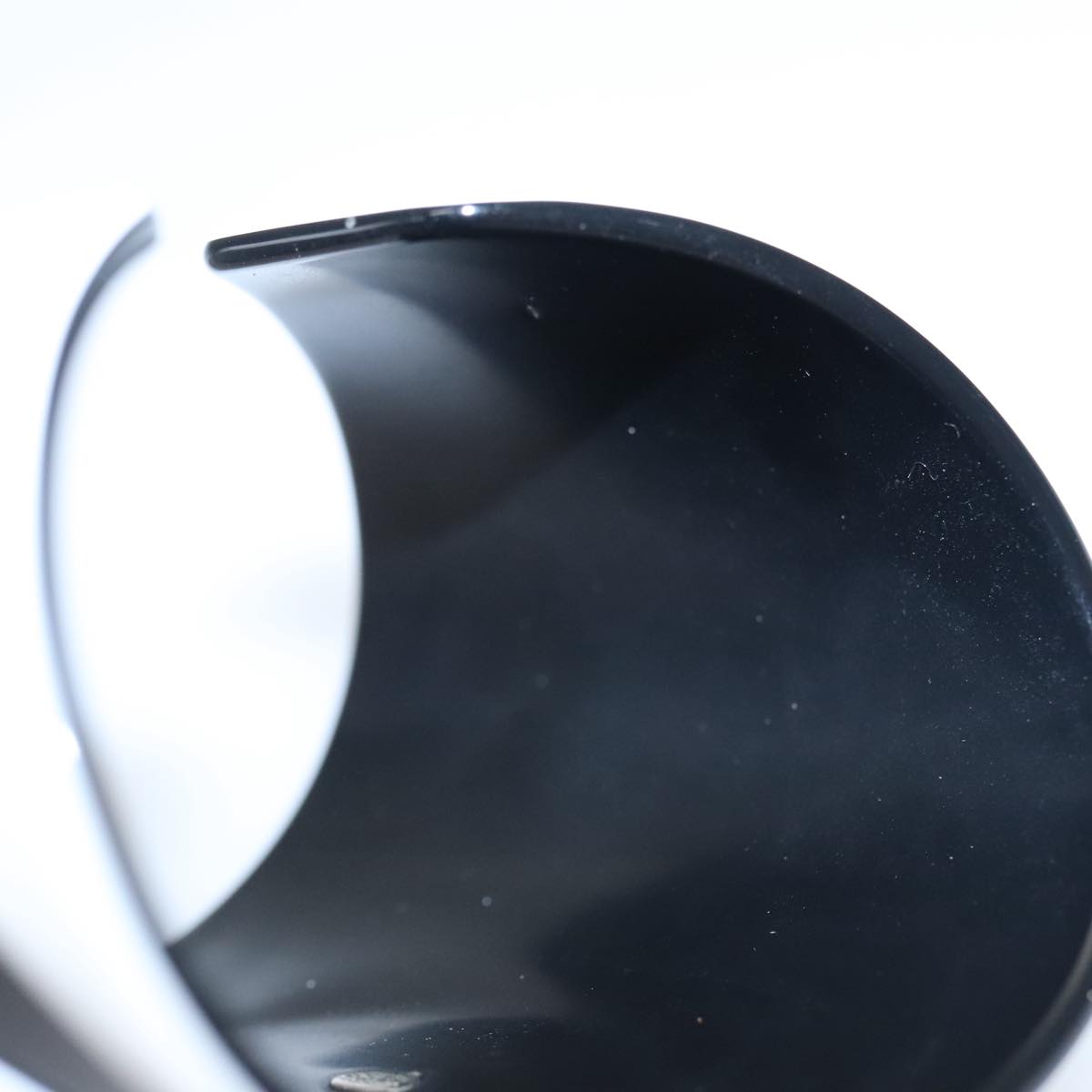 CHANEL Bangle COCO Mark plastic White Black CC am7441