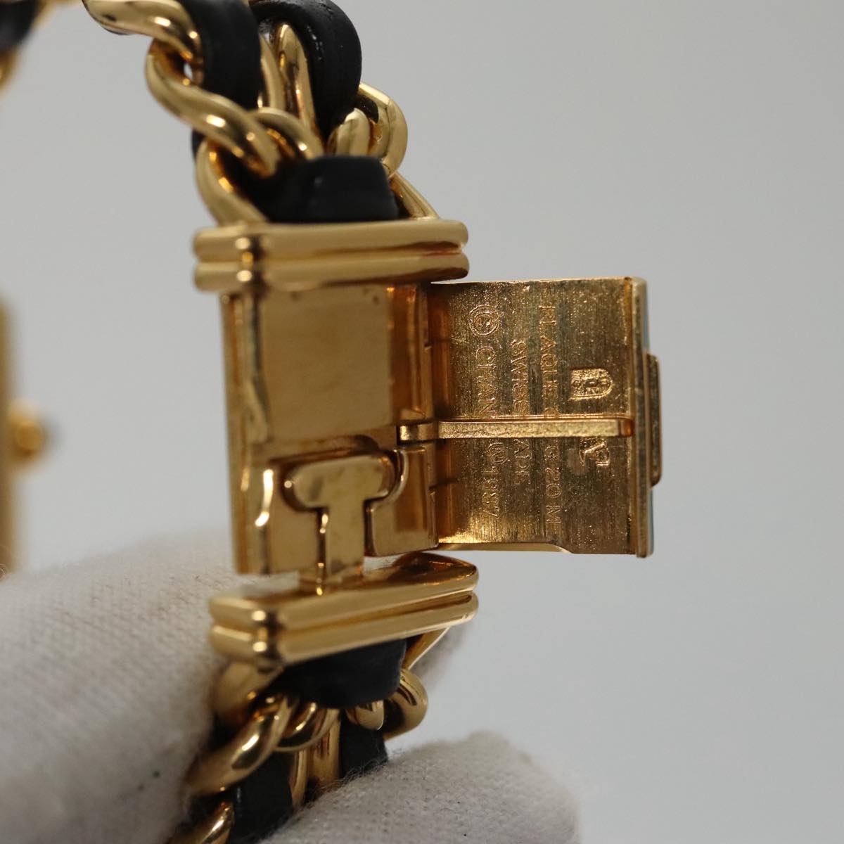 CHANEL Premiere Watches metal L Gold H0001 CC am7442
