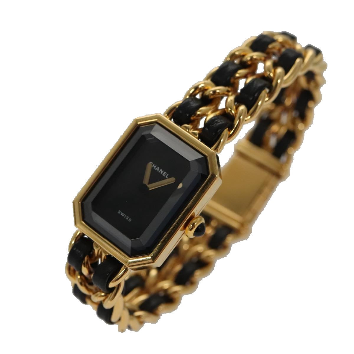 CHANEL Premiere Watches metal L Gold H0001 CC am7442