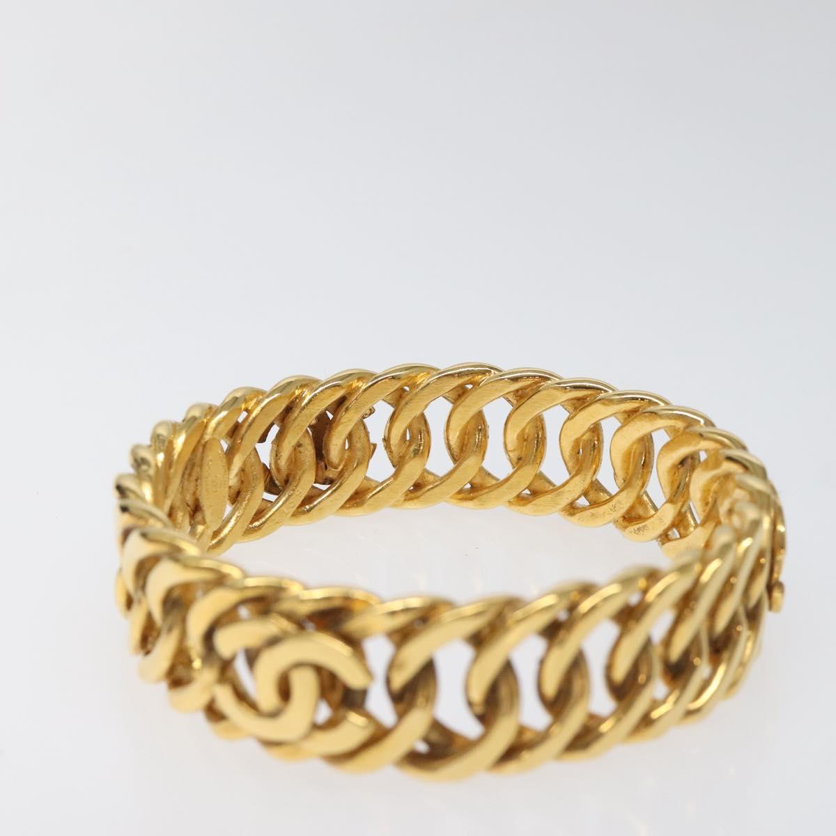 CHANEL COCO Bracelet metal Gold CC am7652