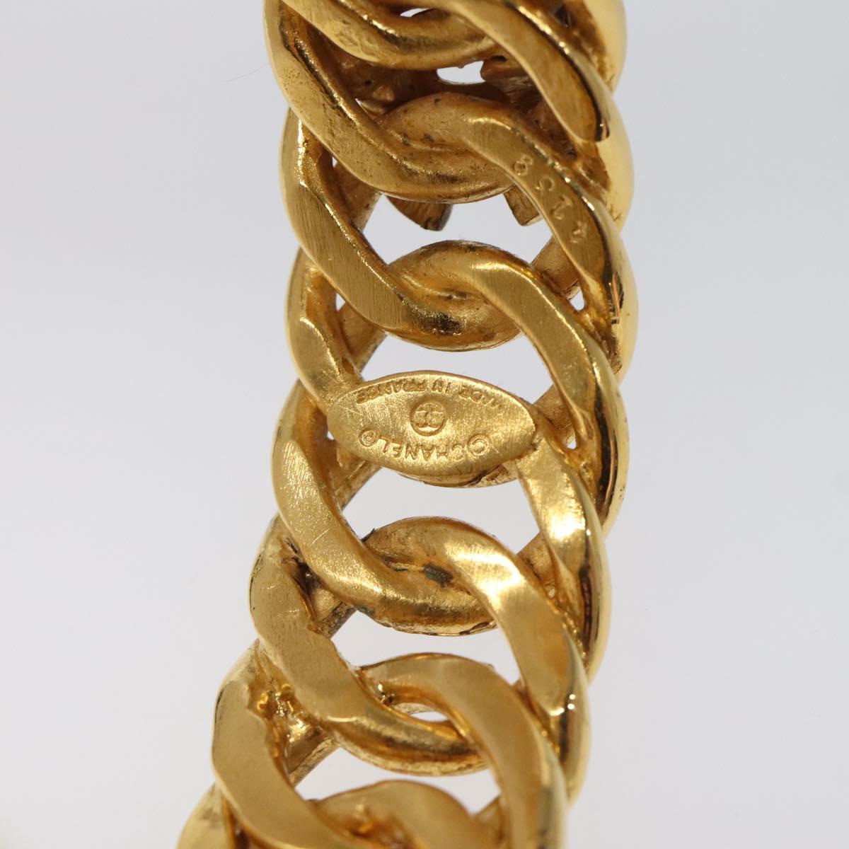 CHANEL COCO Bracelet metal Gold CC am7652