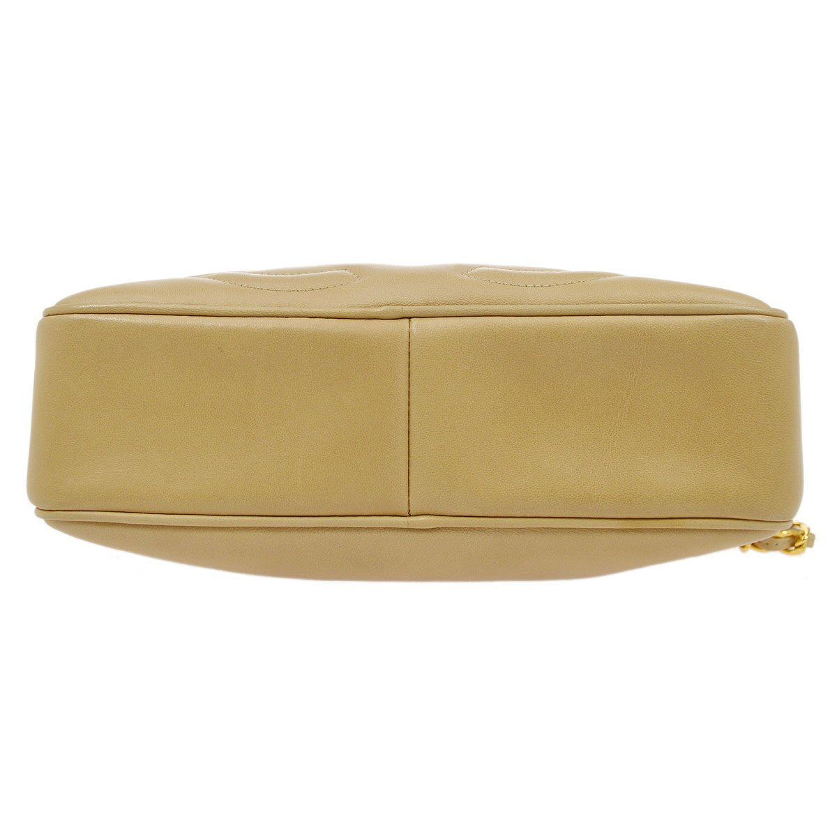CHANEL 1994-1996 Triple CC Camera Bag Small Beige Lambskin