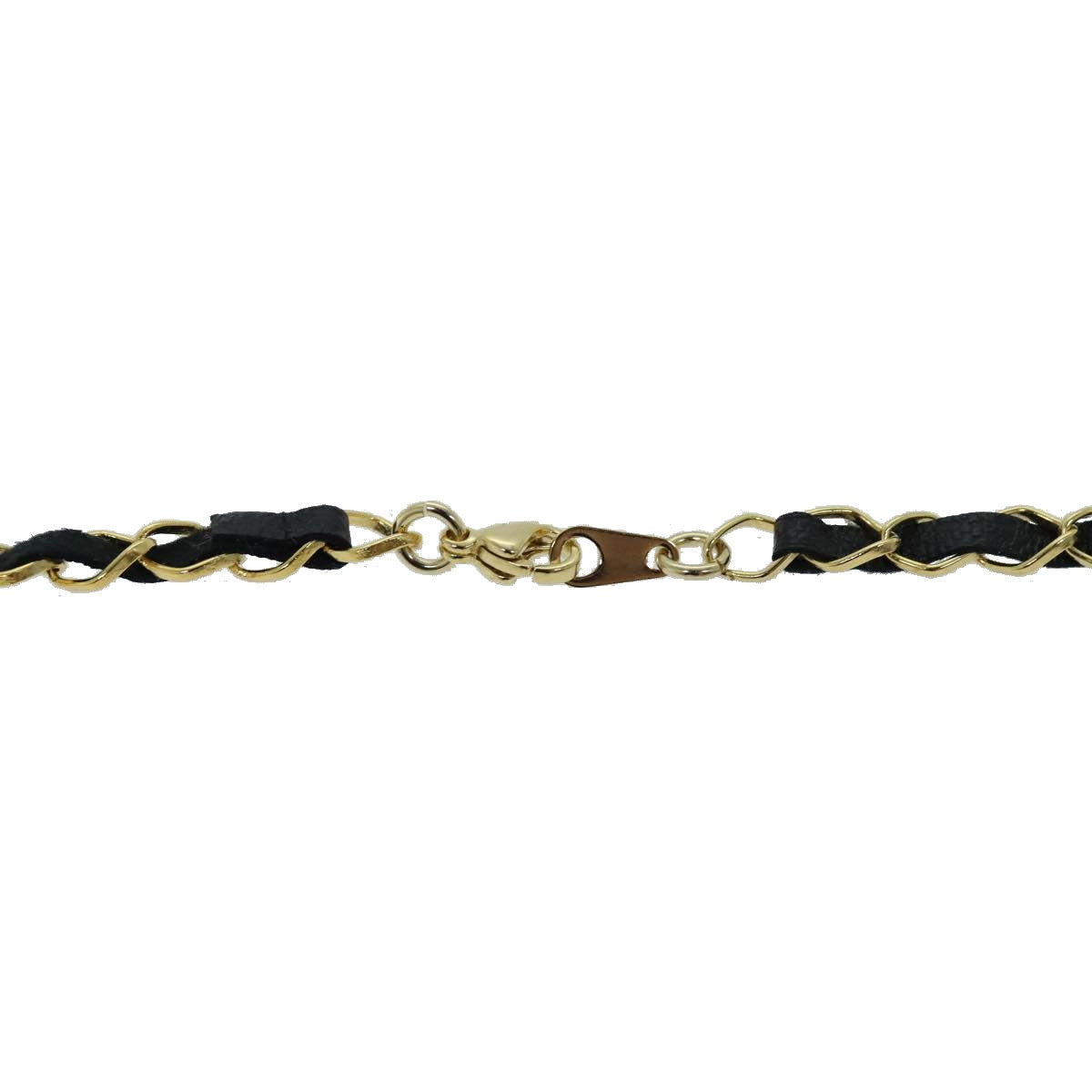 CHANEL Perfume Necklace Gold CC ar11600B