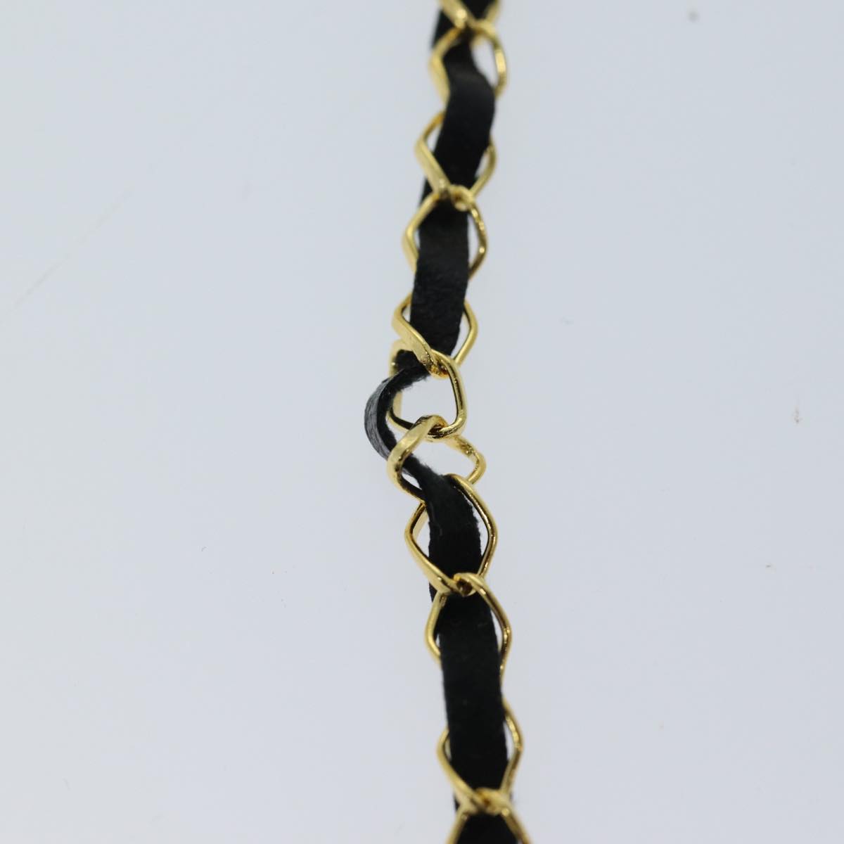 CHANEL Perfume Necklace Gold CC ar11600B
