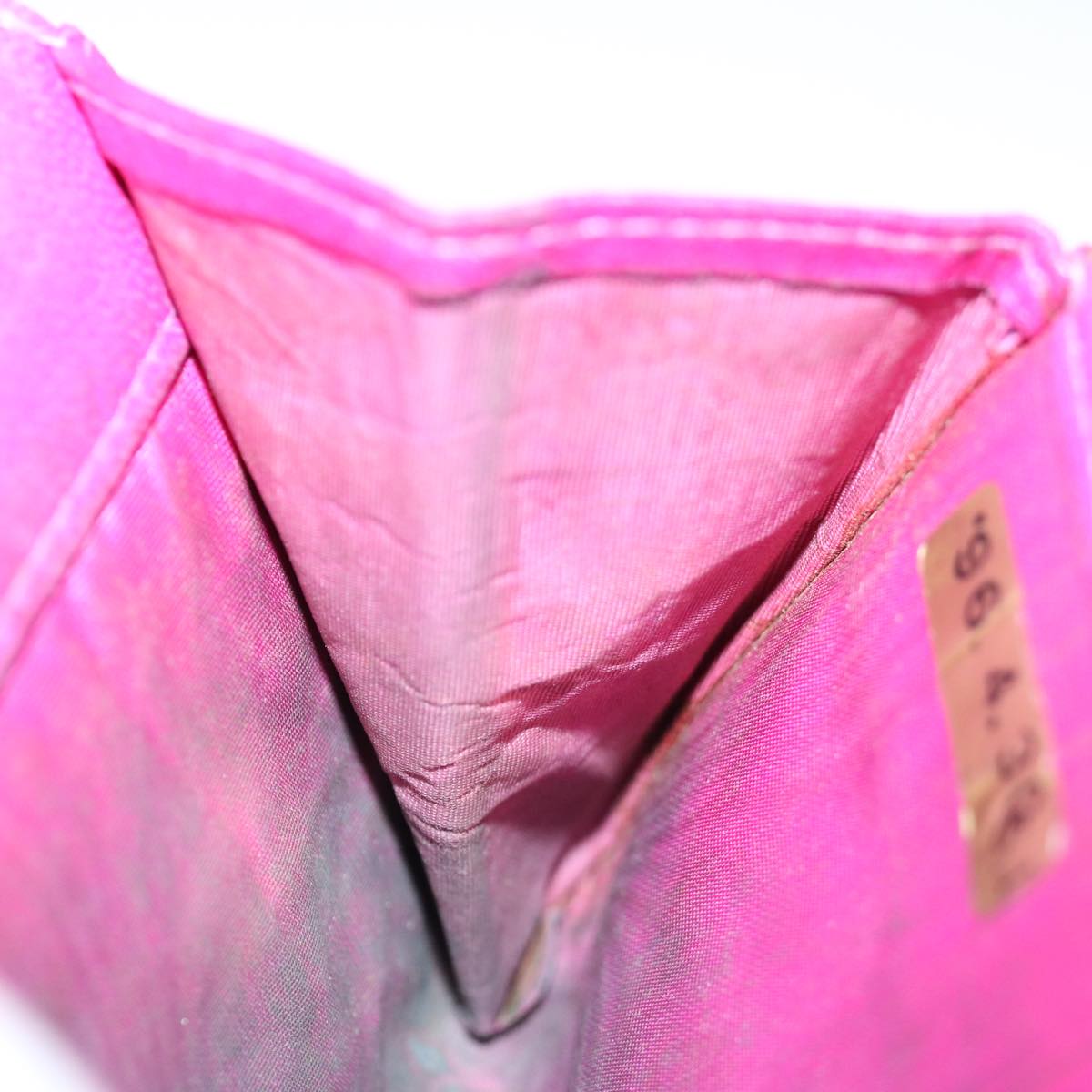 CHANEL COCO Mark Coin Purse Caviar Skin Pink CC ar11706