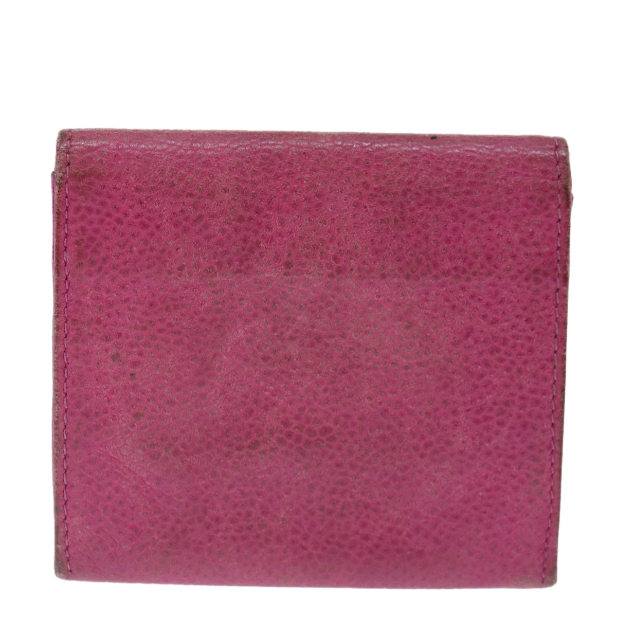 CHANEL COCO Mark Coin Purse Caviar Skin Pink CC ar11706