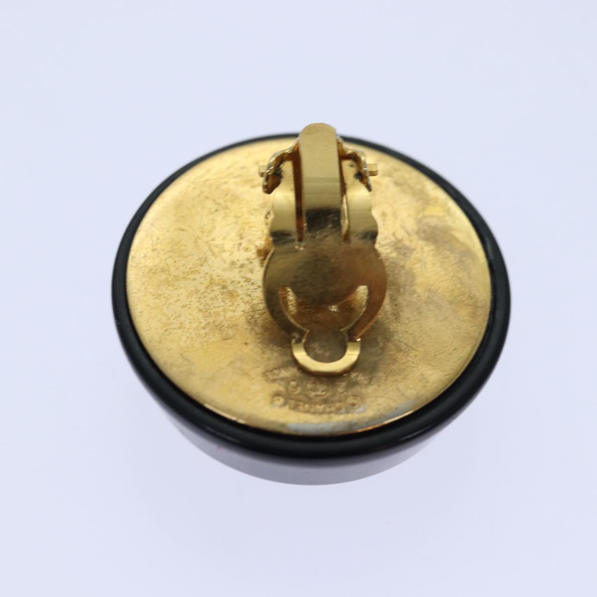 CHANEL COCO Mark Earring metal Gold CC ar12351