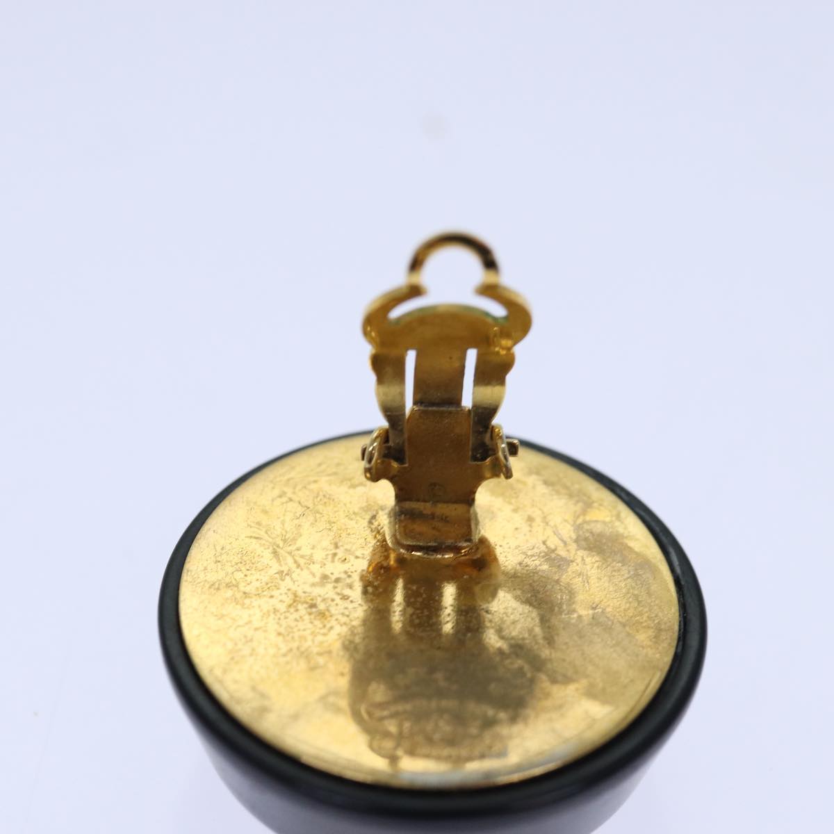 CHANEL COCO Mark Earring metal Gold CC ar12351