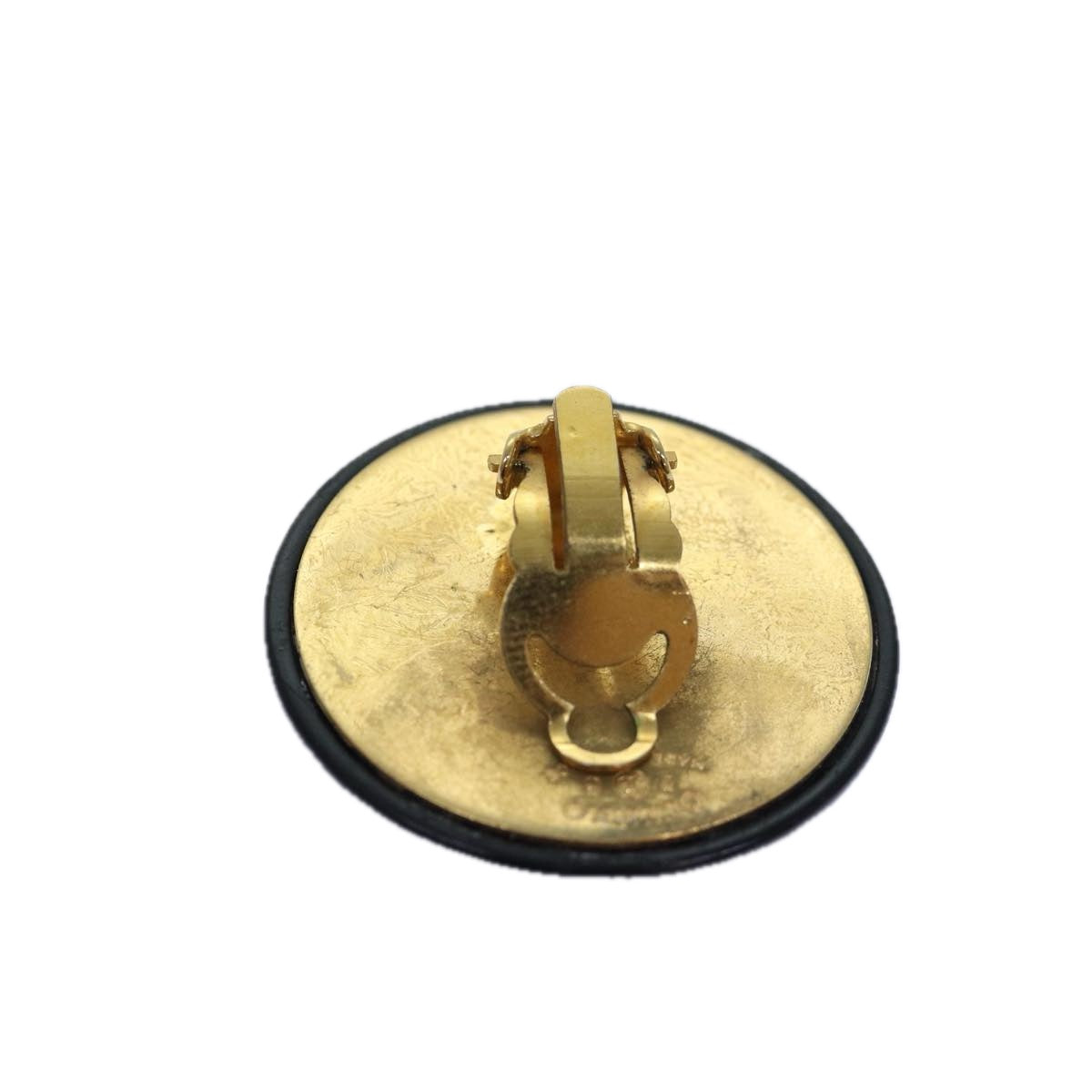 CHANEL COCO Mark Earring metal Gold CC ar12351