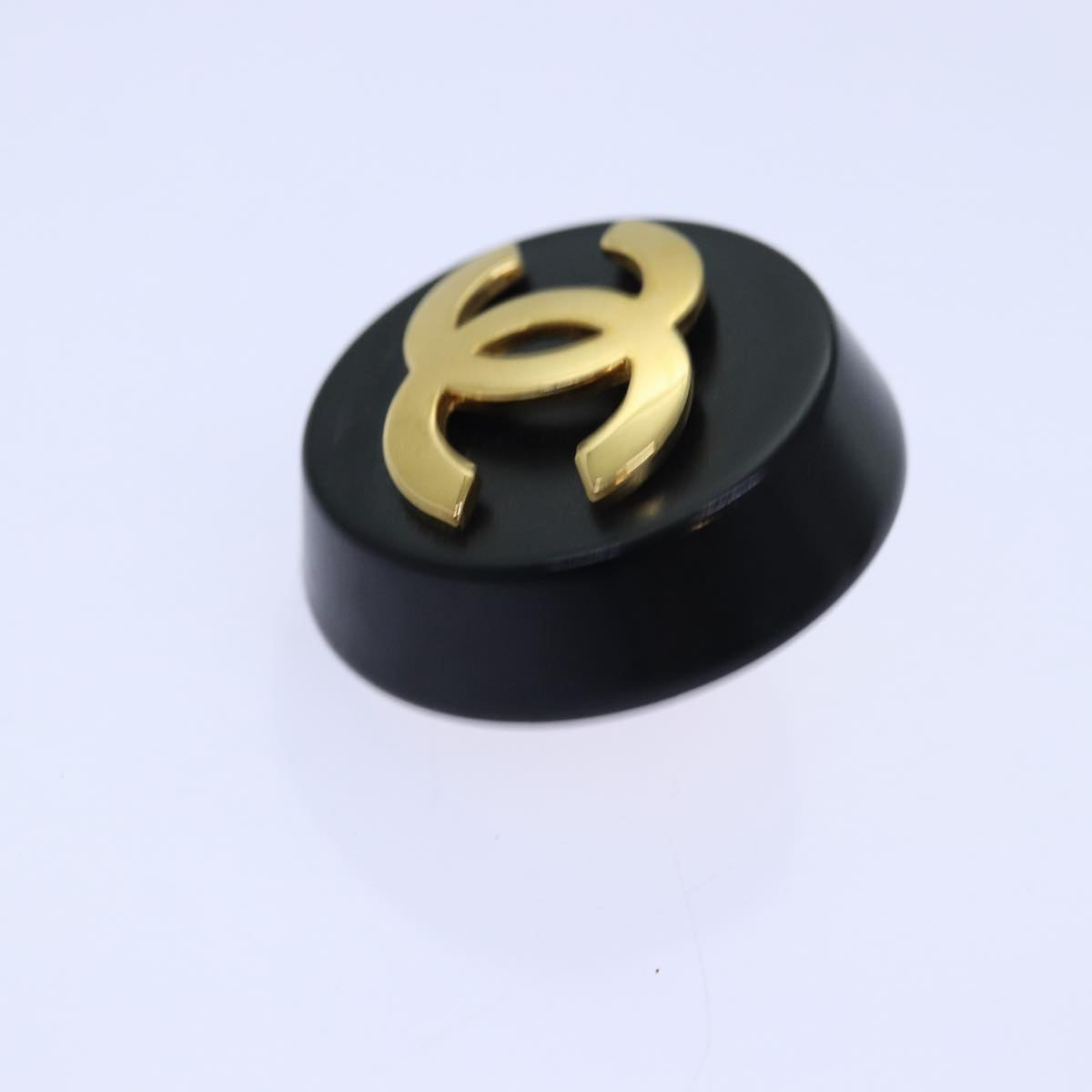 CHANEL COCO Mark Earring metal Gold CC ar12351