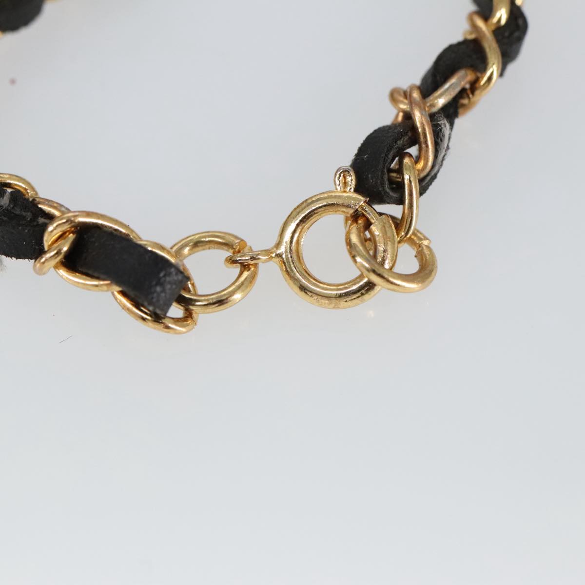 CHANEL Perfume Necklace metal Gold CC ar12966