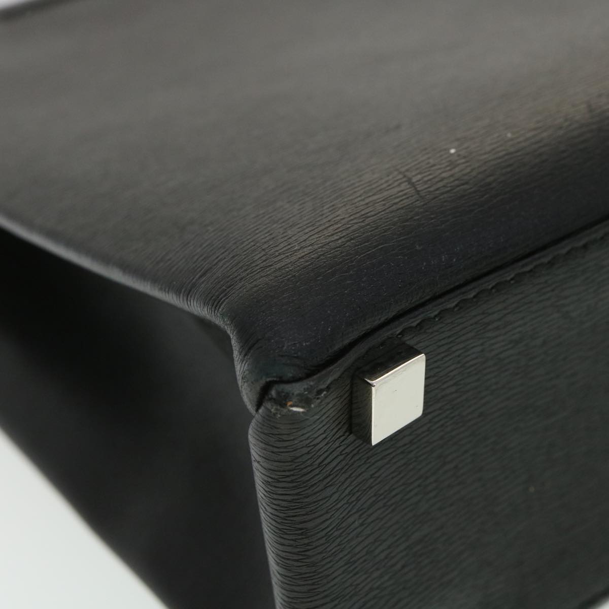 GUCCI Briefcase Leather Black ar8370