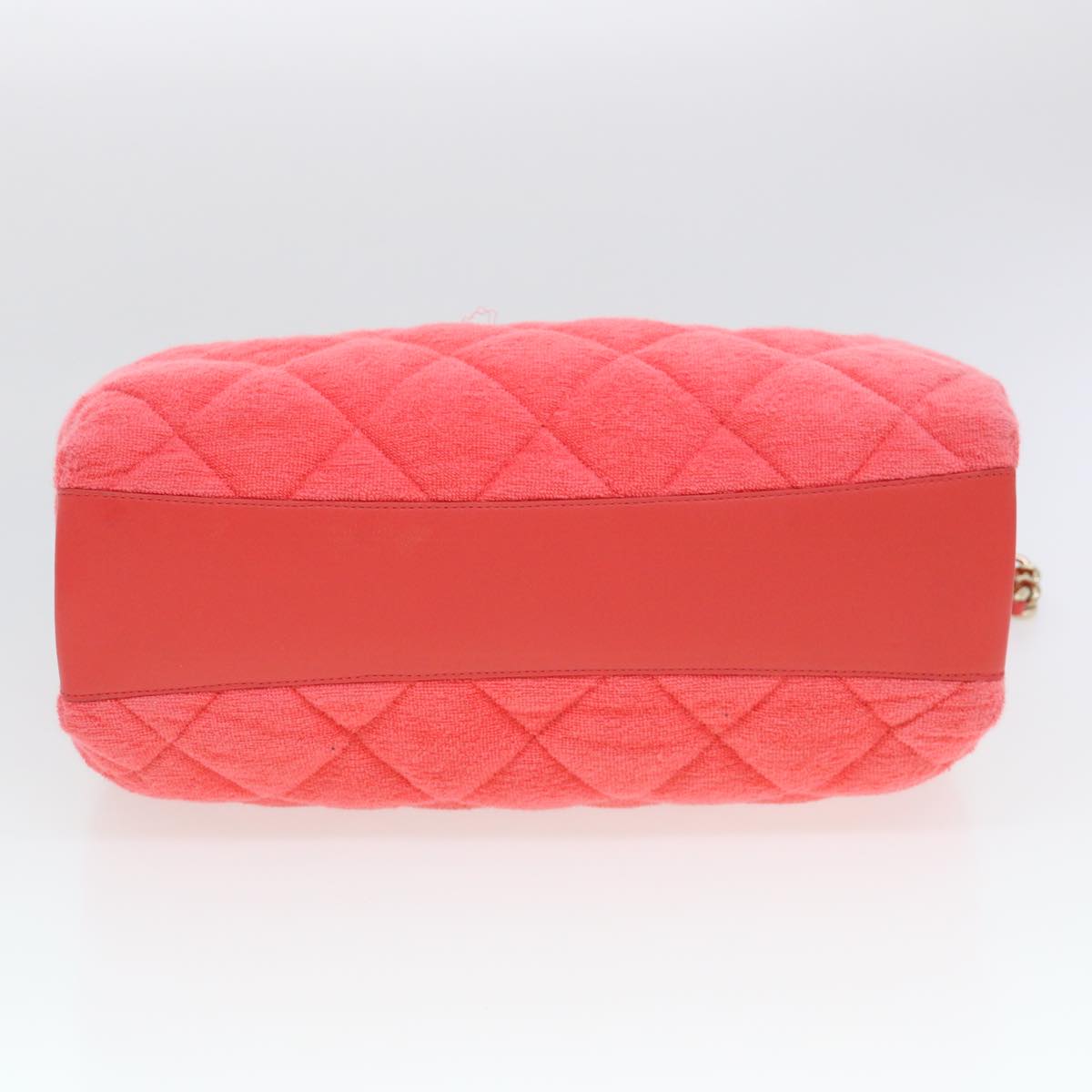 CHANEL Chain Hand Bag Pile 2way Pink CC ar9158SA