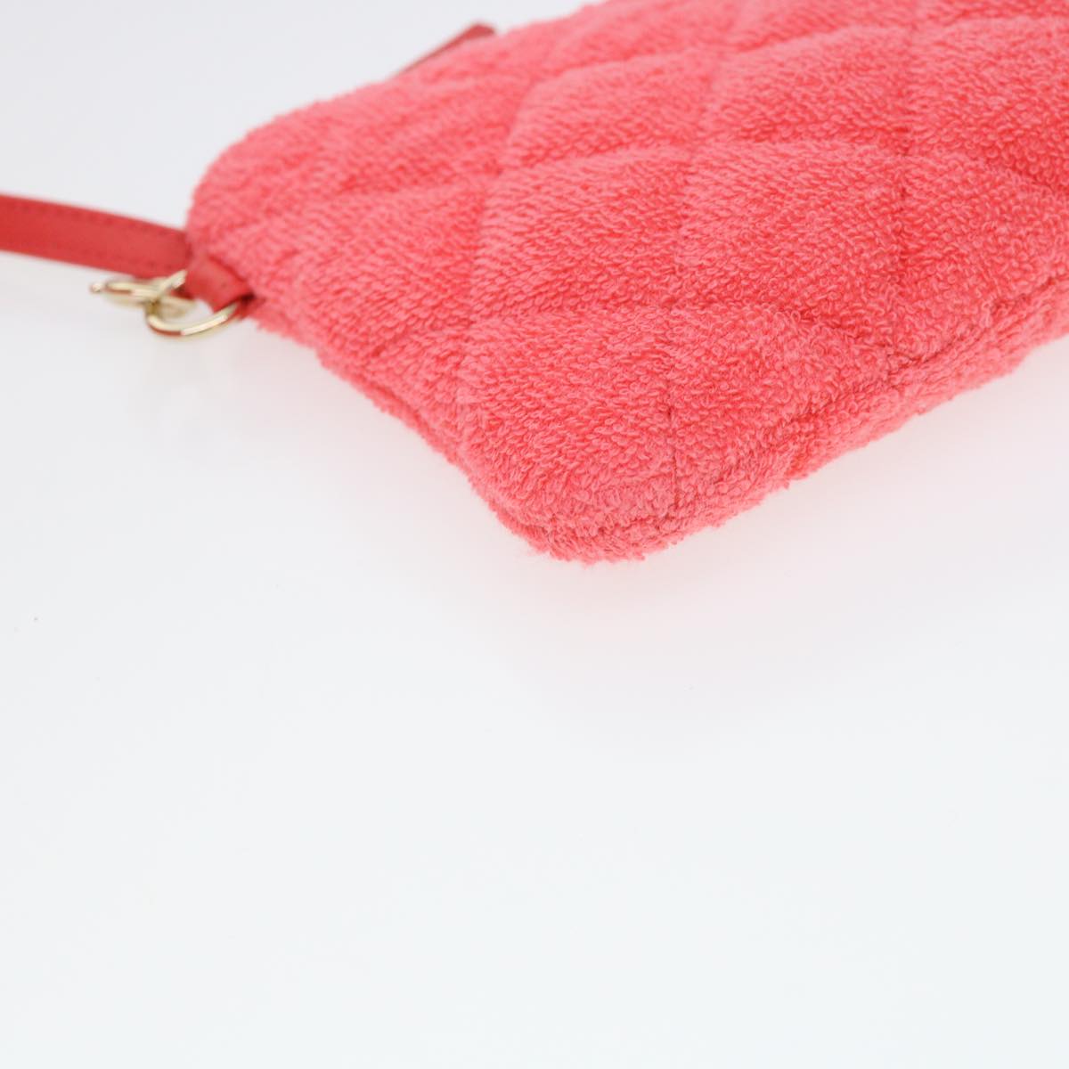 CHANEL Chain Hand Bag Pile 2way Pink CC ar9158SA