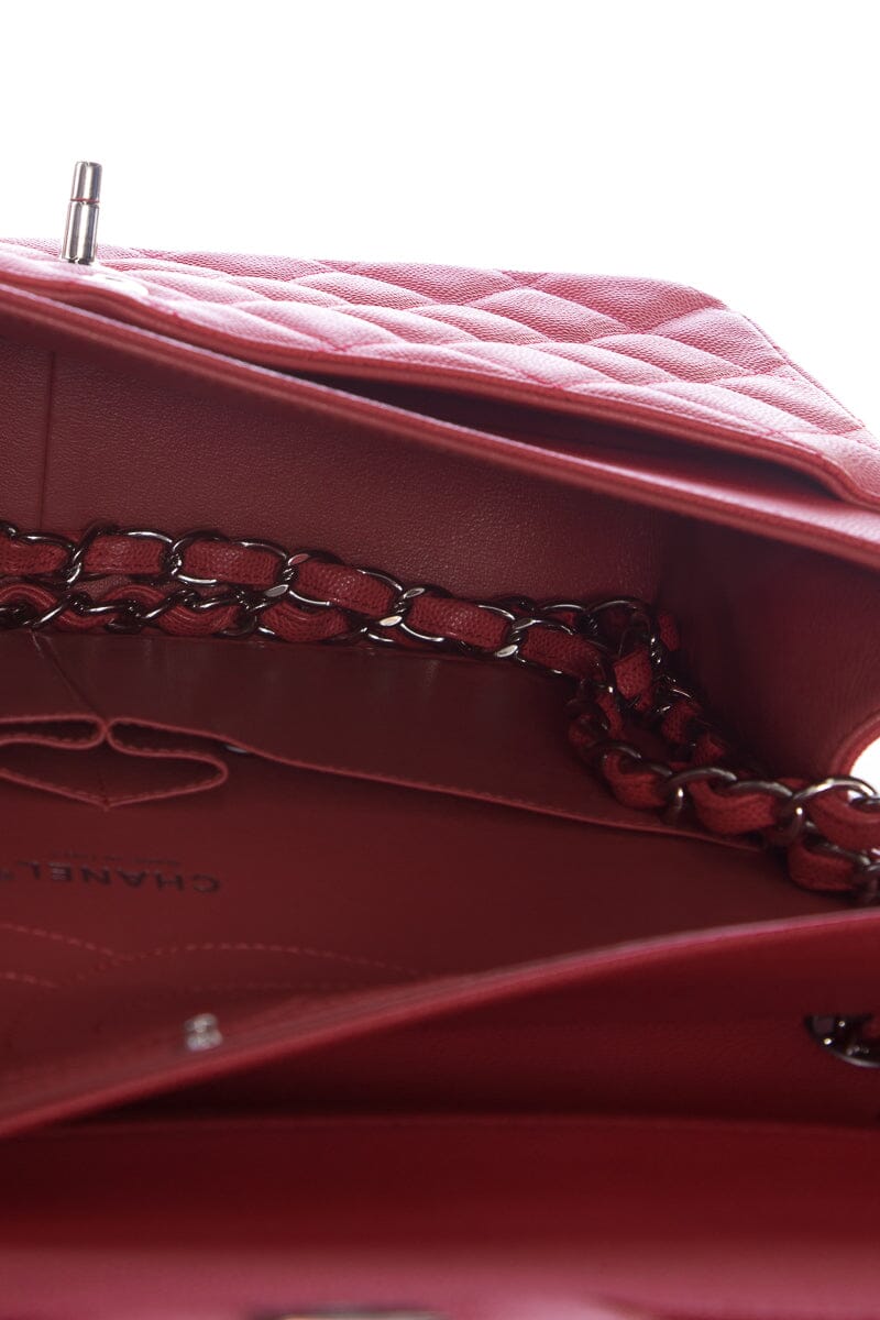 Chanel Pink Caviar Jumbo SHW Handbag