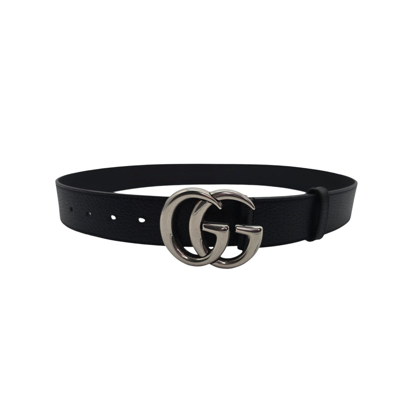 Gucci 40mm GG Textured Dollar Calfskin Belt Sz 95/38