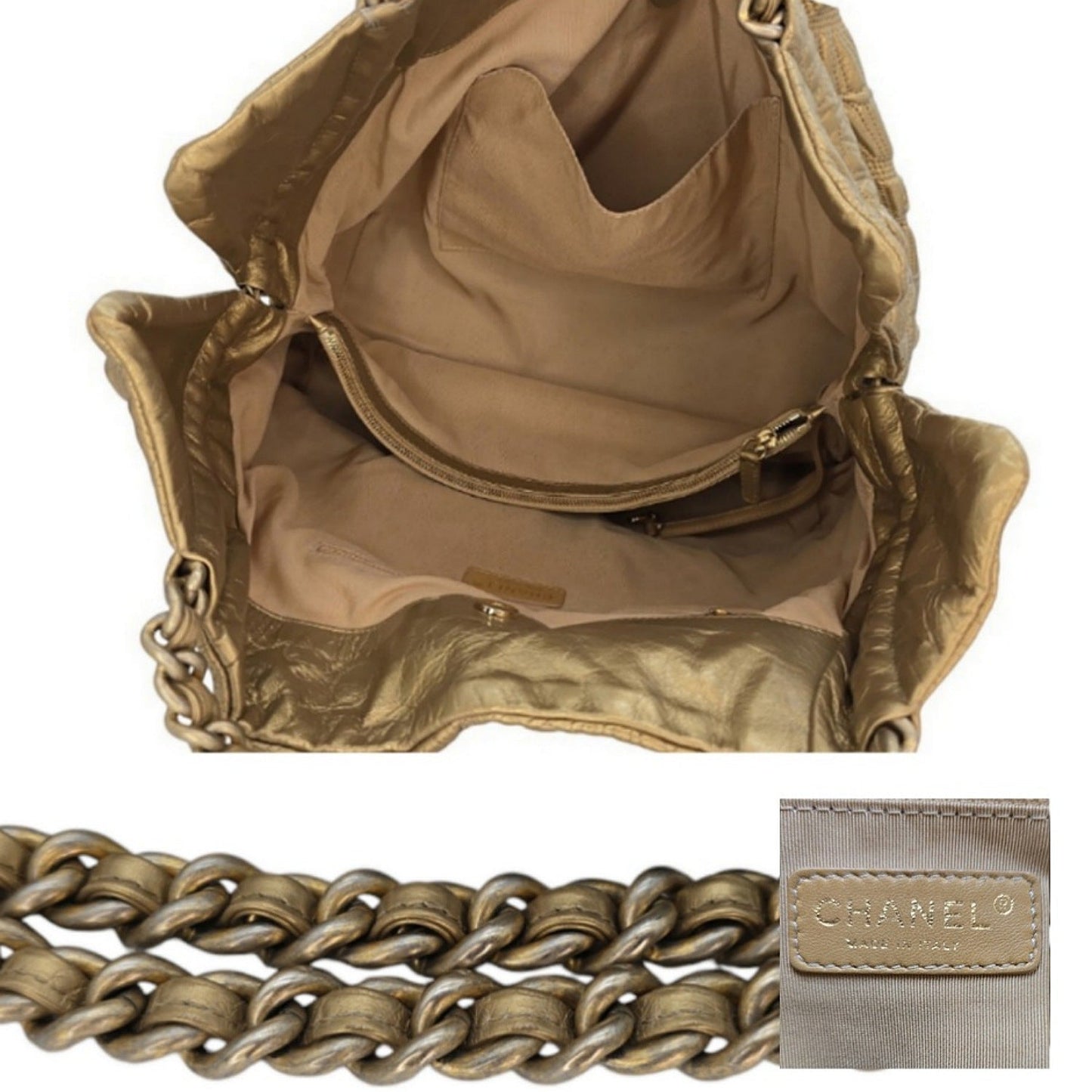 Chanel Paris-Venice Ca D Oro Embroidered Calfskin Tote