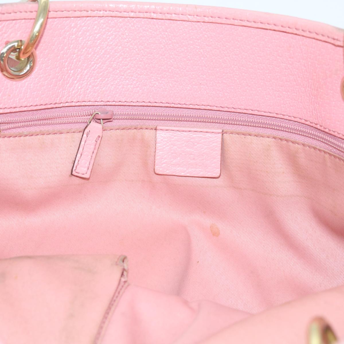 GUCCI GG Canvas Tote Bag Beige 120836 bs10424