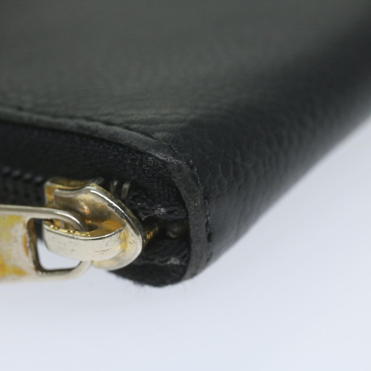 CHANEL Long Wallet Caviar Skin Black CC bs11198