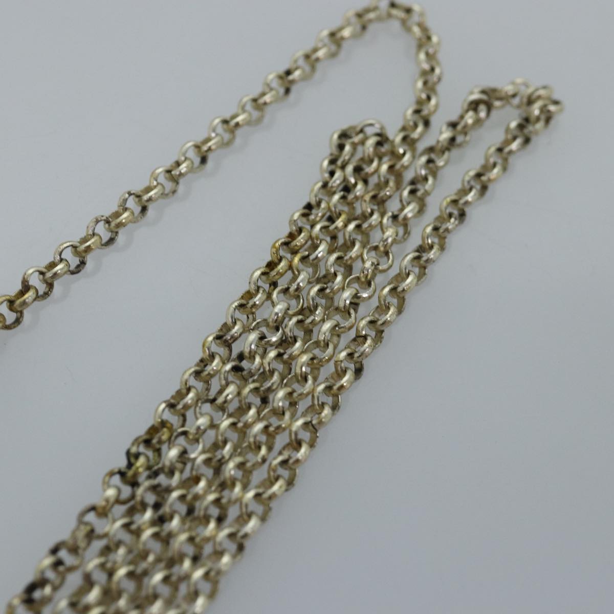 CHANEL Chain Perfume 2Set Gold Silver CC bs14879