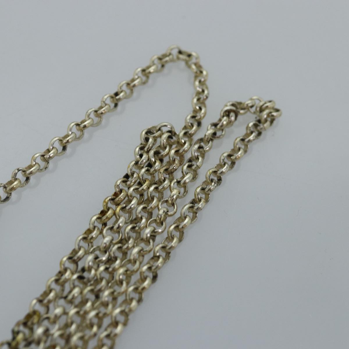 CHANEL Chain Perfume 2Set Gold Silver CC bs14879