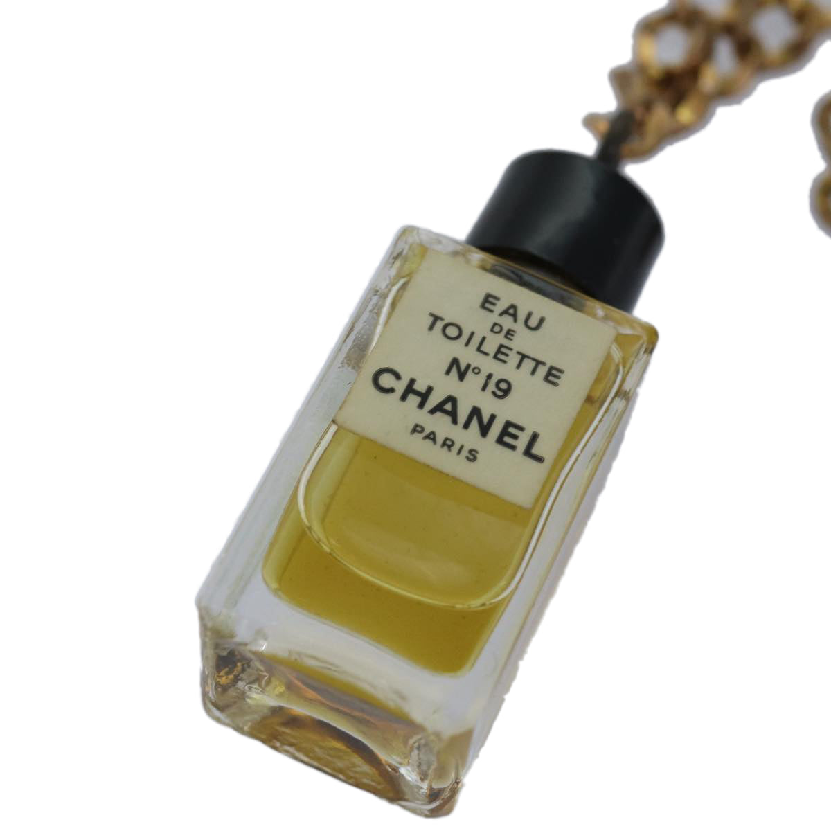 CHANEL Chain Perfume 2Set Gold Silver CC bs14879