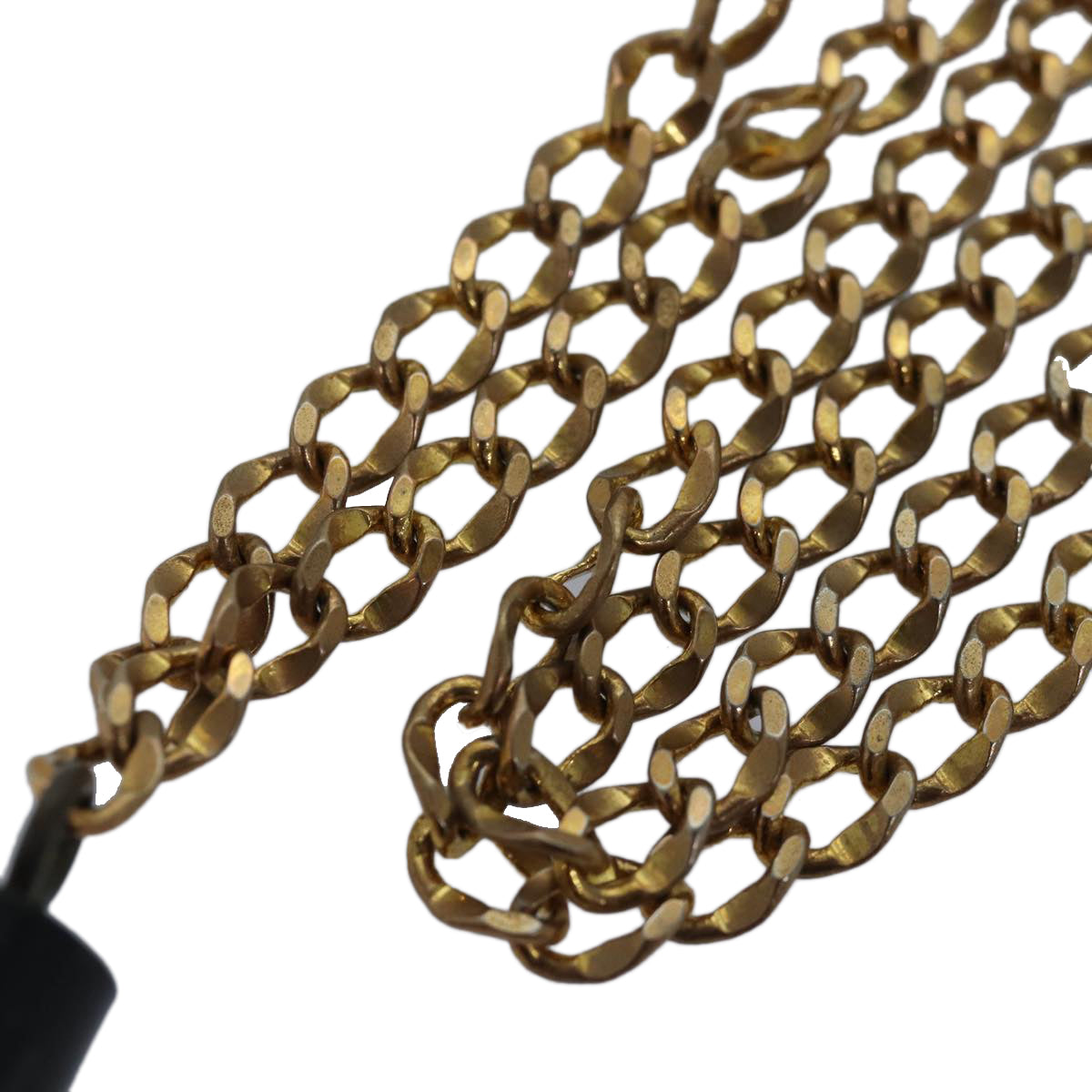 CHANEL Chain Perfume 2Set Gold Silver CC bs14879