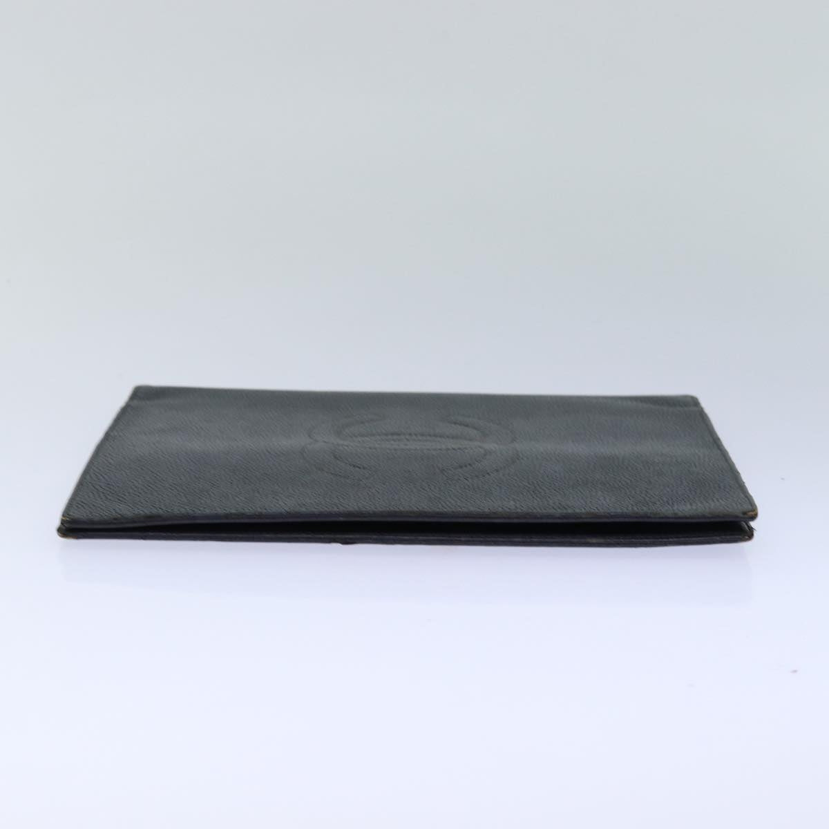 CHANEL COCO Mark Note Cover Caviar Skin Black CC bs16686