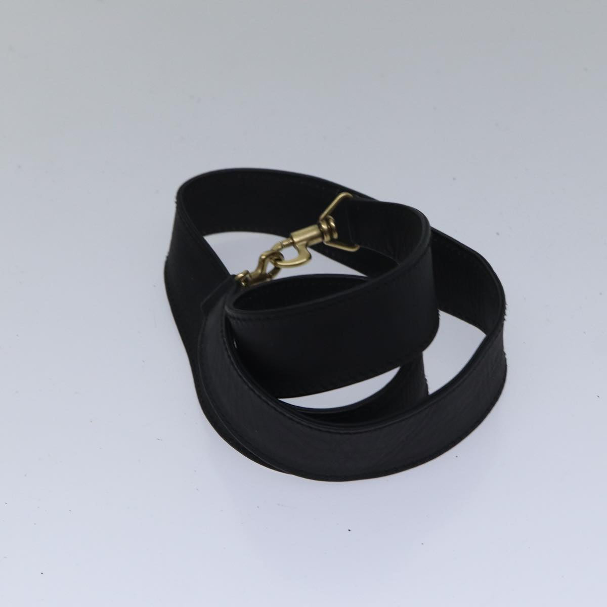 GUCCI Bamboo Hand Bag Suede 2way Black bs17369
