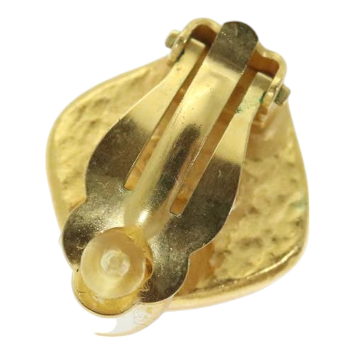 CHANEL COCO Mark Earring metal Gold CC bs18469
